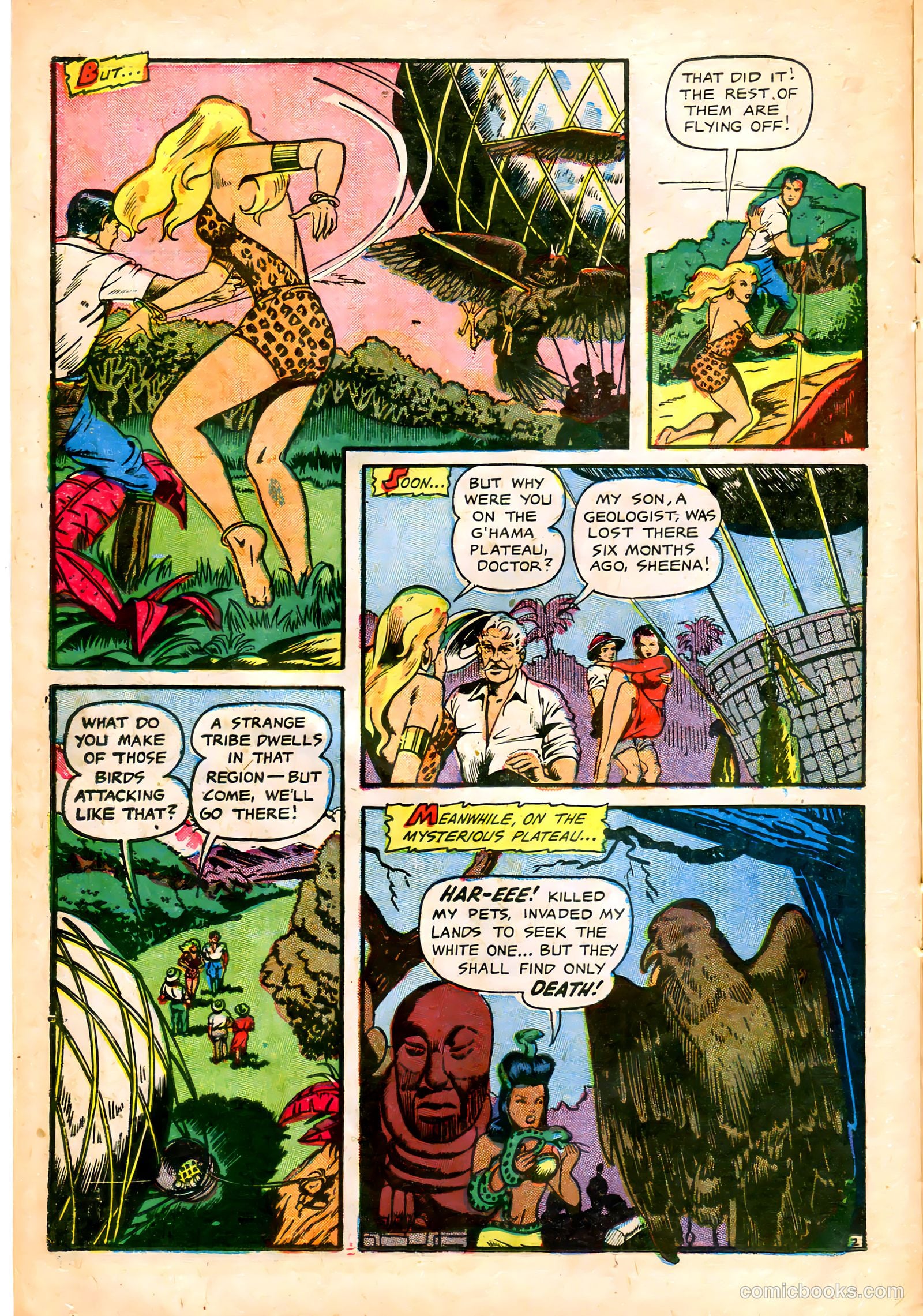 Sheena, Queen of the Jungle #16 — page 14 of 36