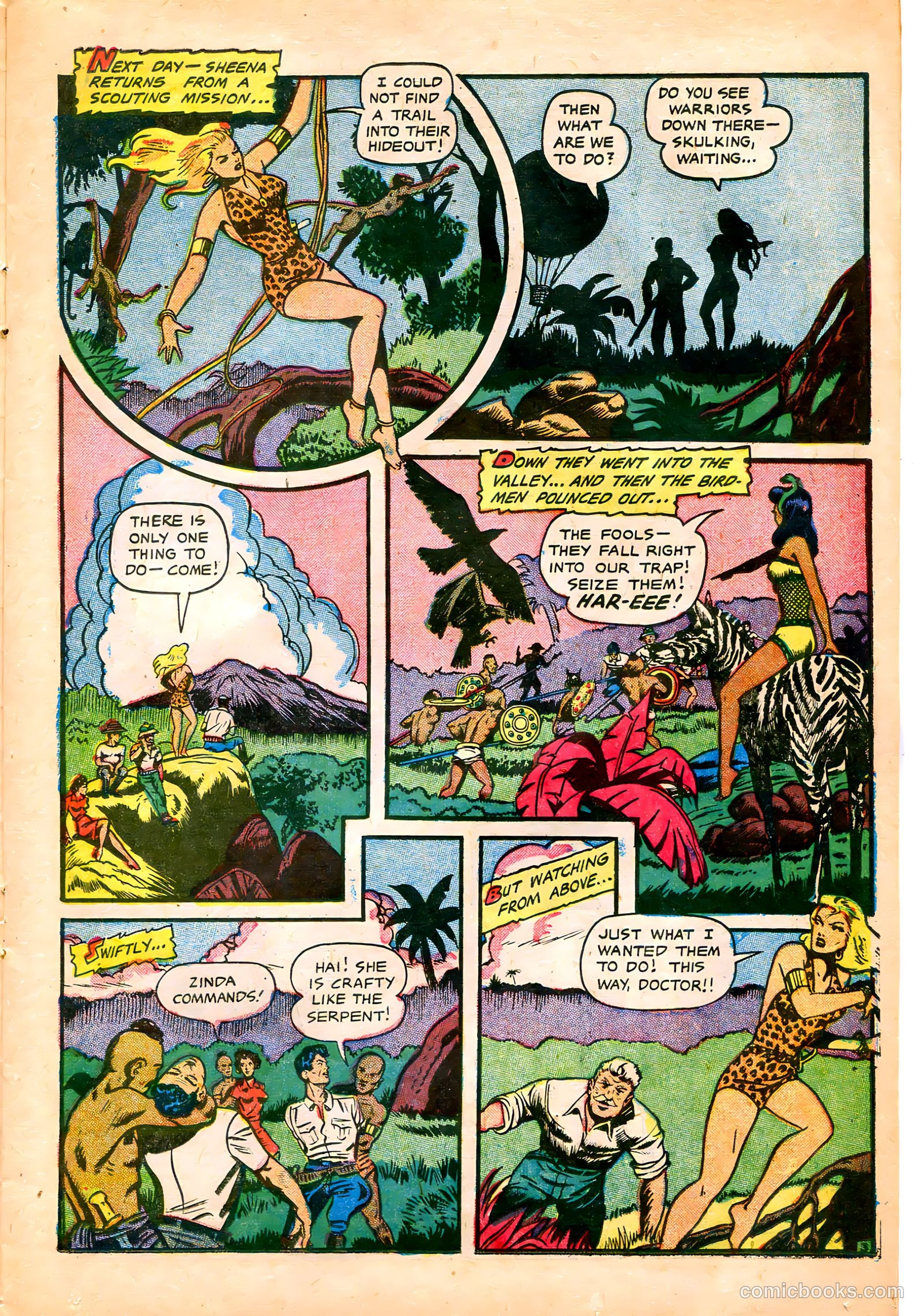 Sheena, Queen of the Jungle #16 — page 15 of 36