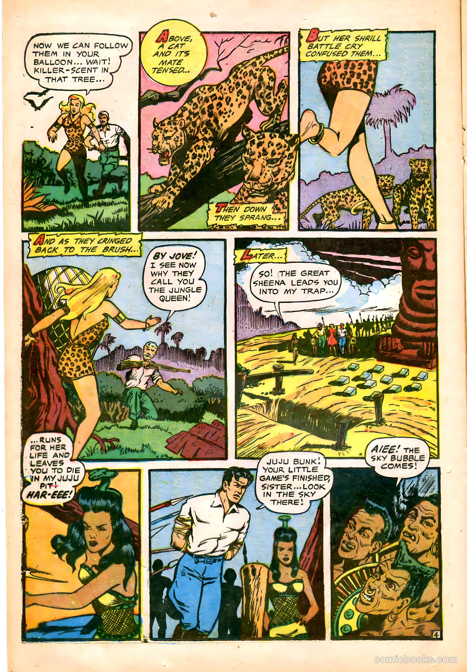 Sheena, Queen of the Jungle #16 — page 16 of 36