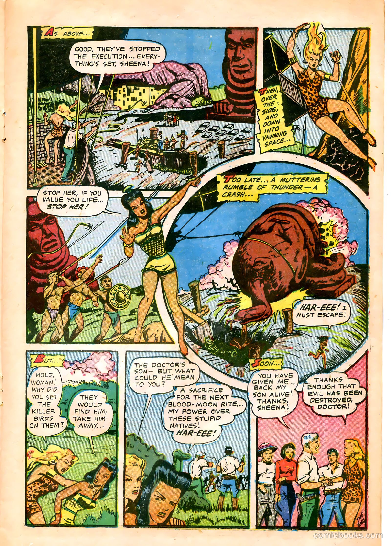 Sheena, Queen of the Jungle #16 — page 17 of 36