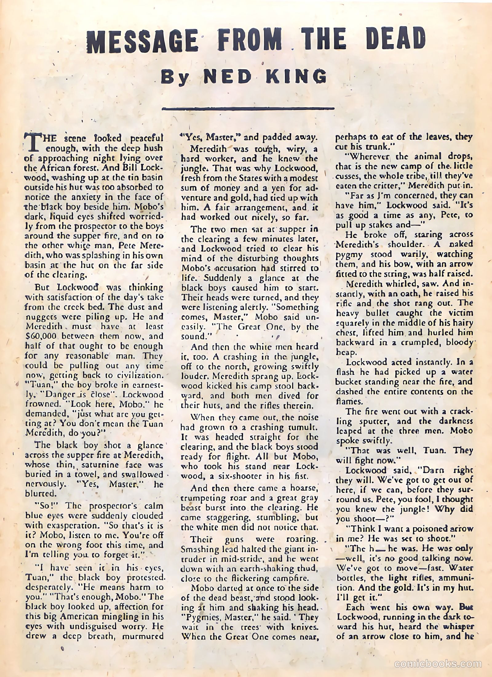 Sheena, Queen of the Jungle #16 — page 26 of 36