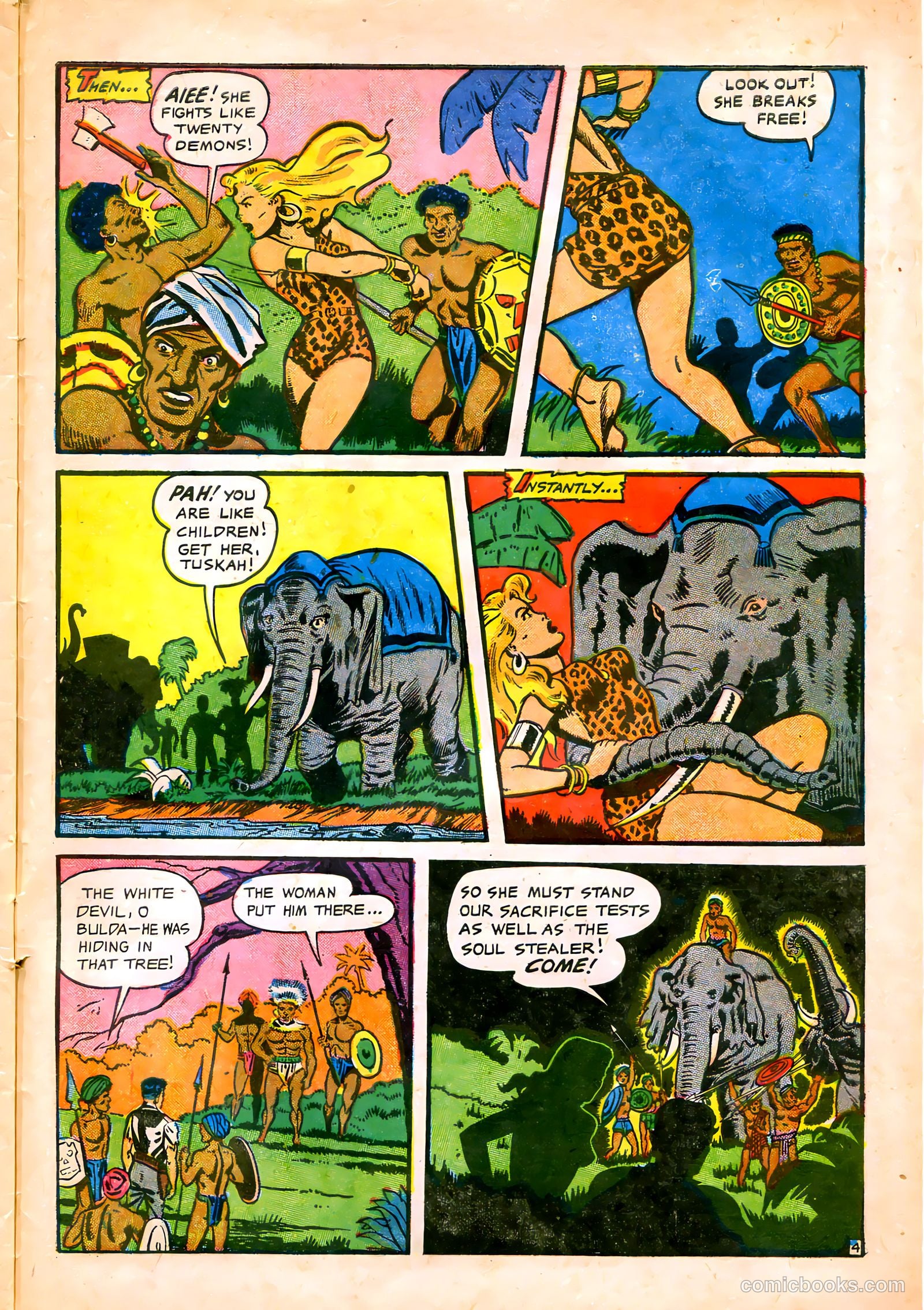 Sheena, Queen of the Jungle #16 — page 31 of 36