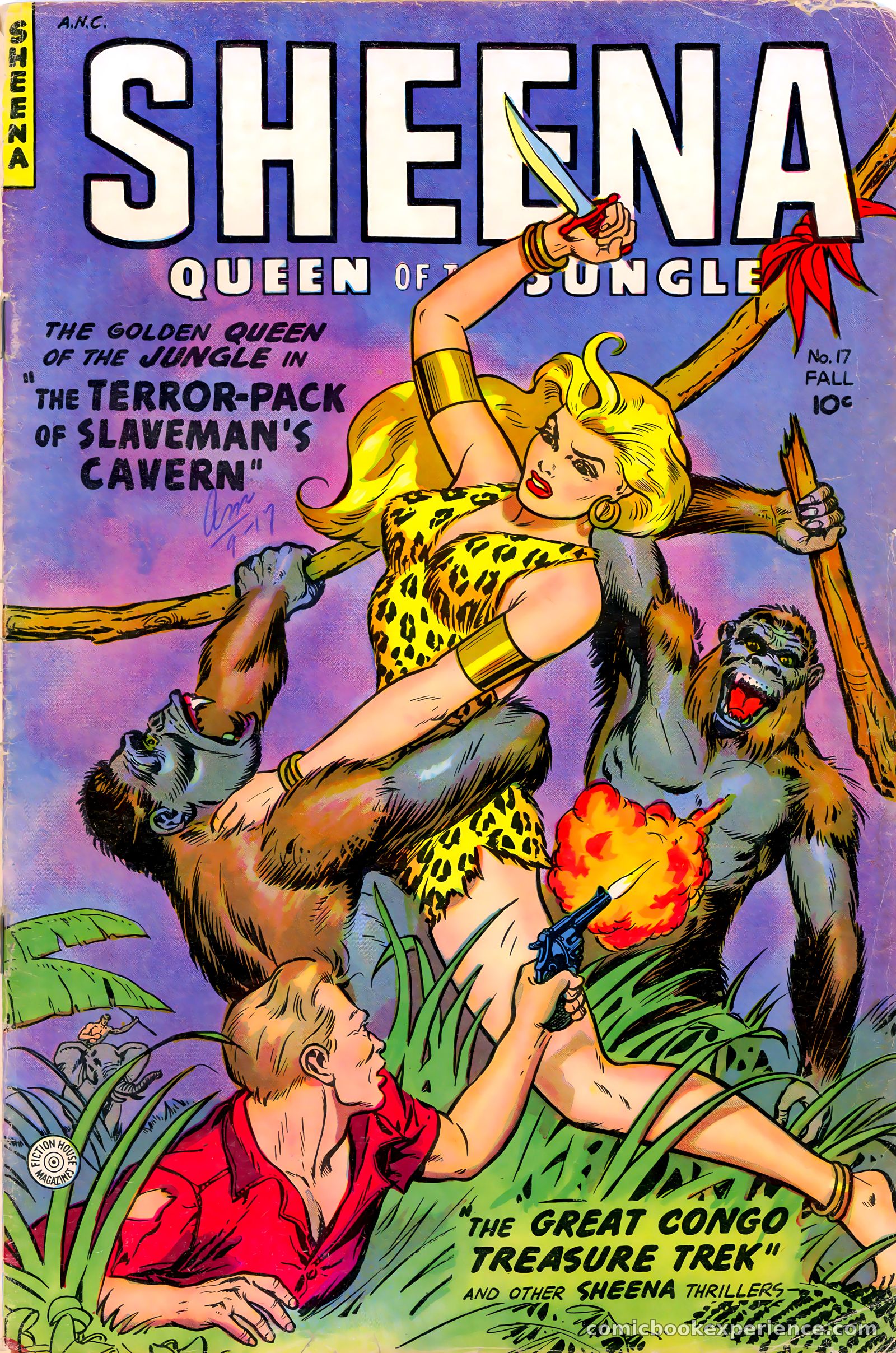 Sheena, Queen of the Jungle #17 — page 1 of 36