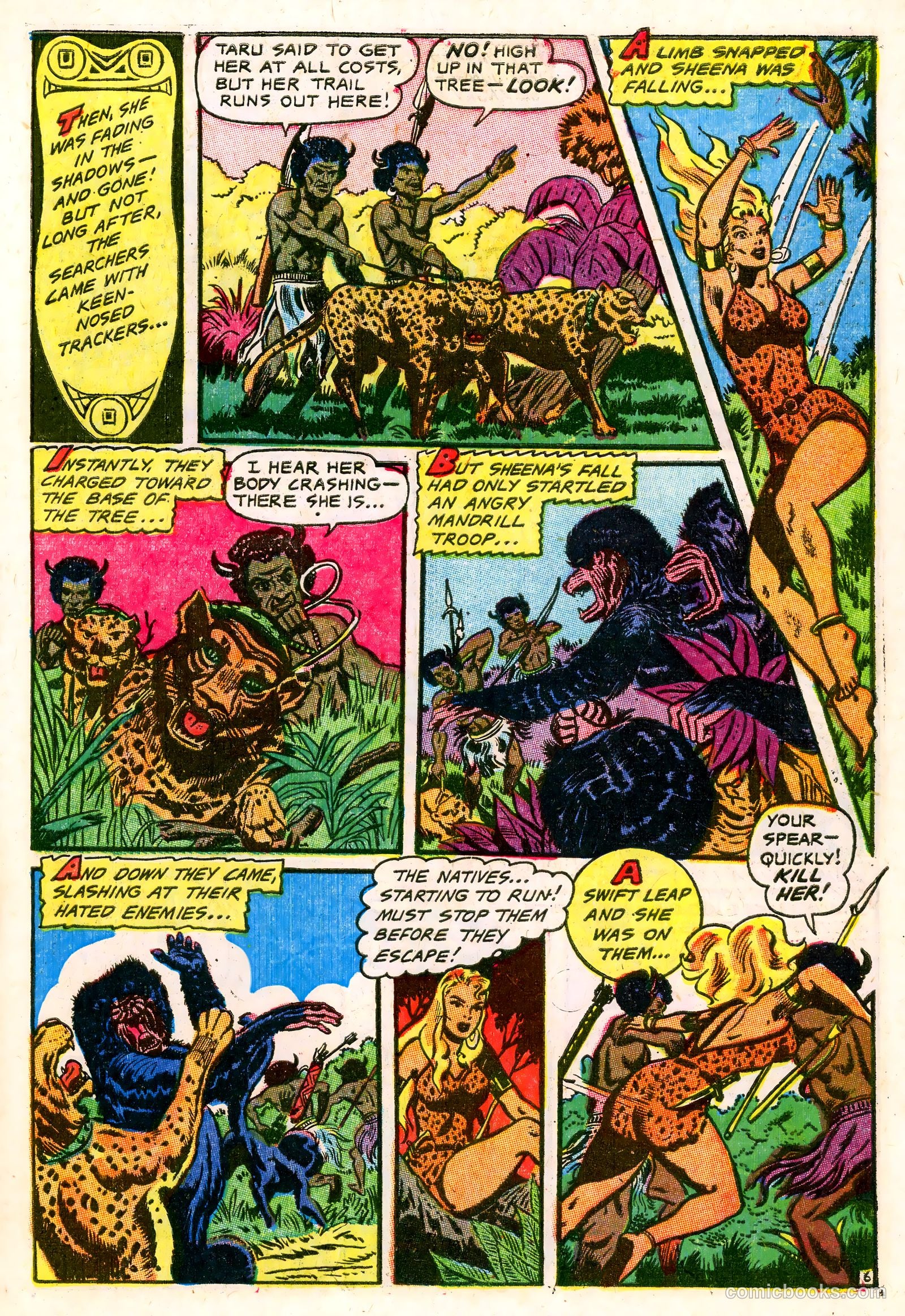 Sheena, Queen of the Jungle #17 — page 6 of 36