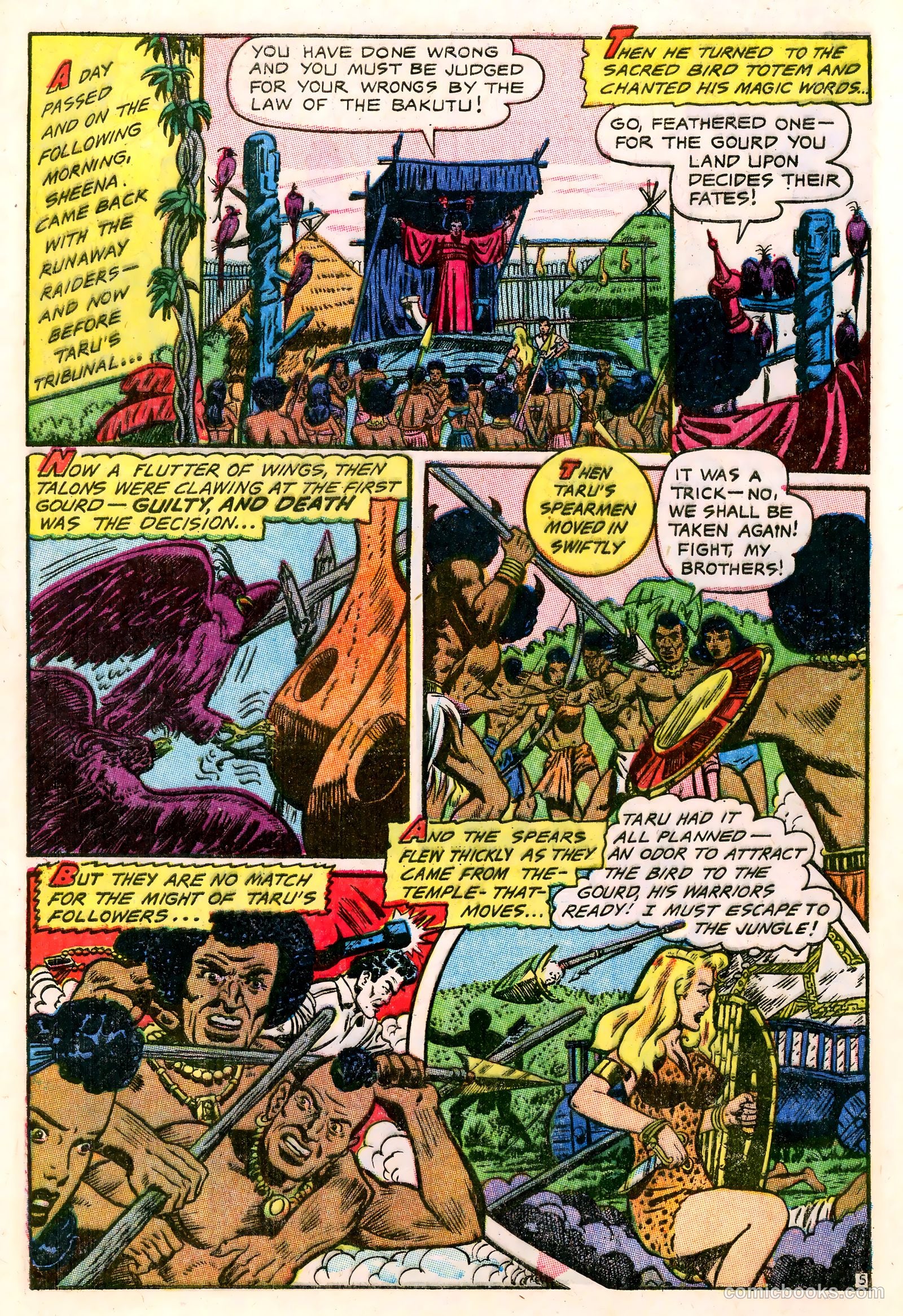 Sheena, Queen of the Jungle #17 — page 8 of 36