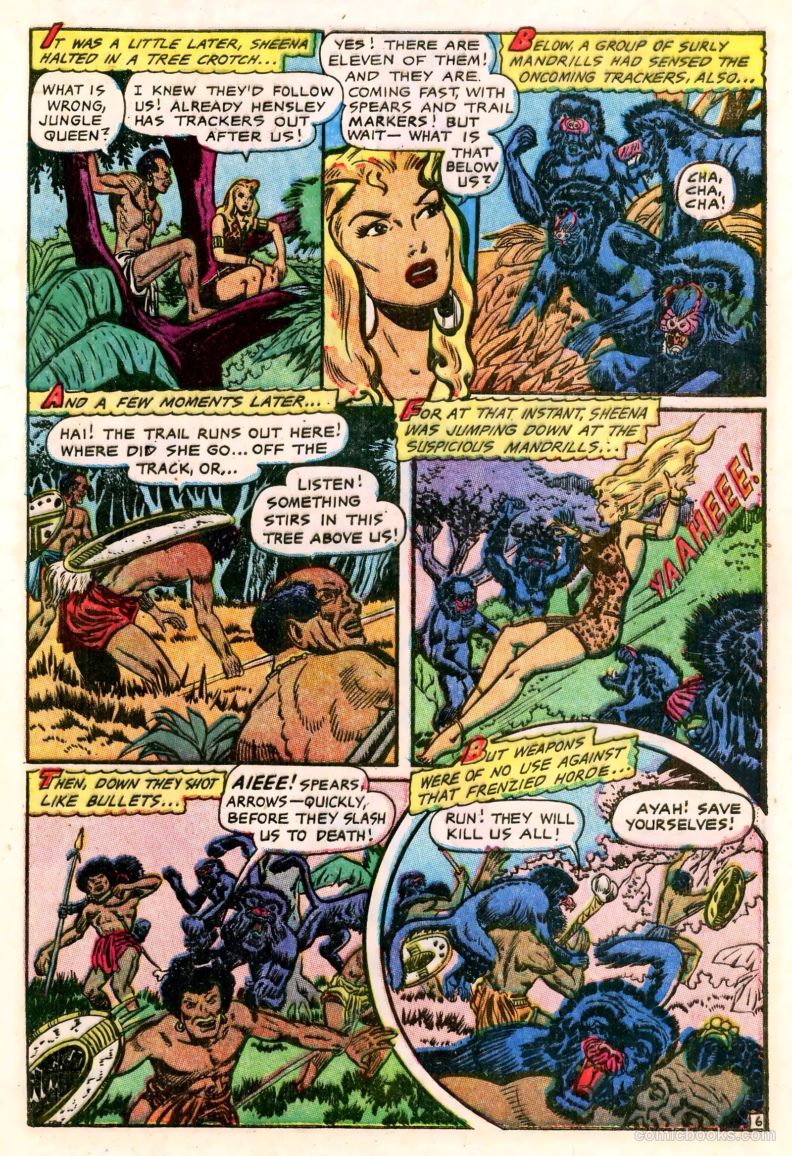Sheena, Queen of the Jungle #17 — page 9 of 36
