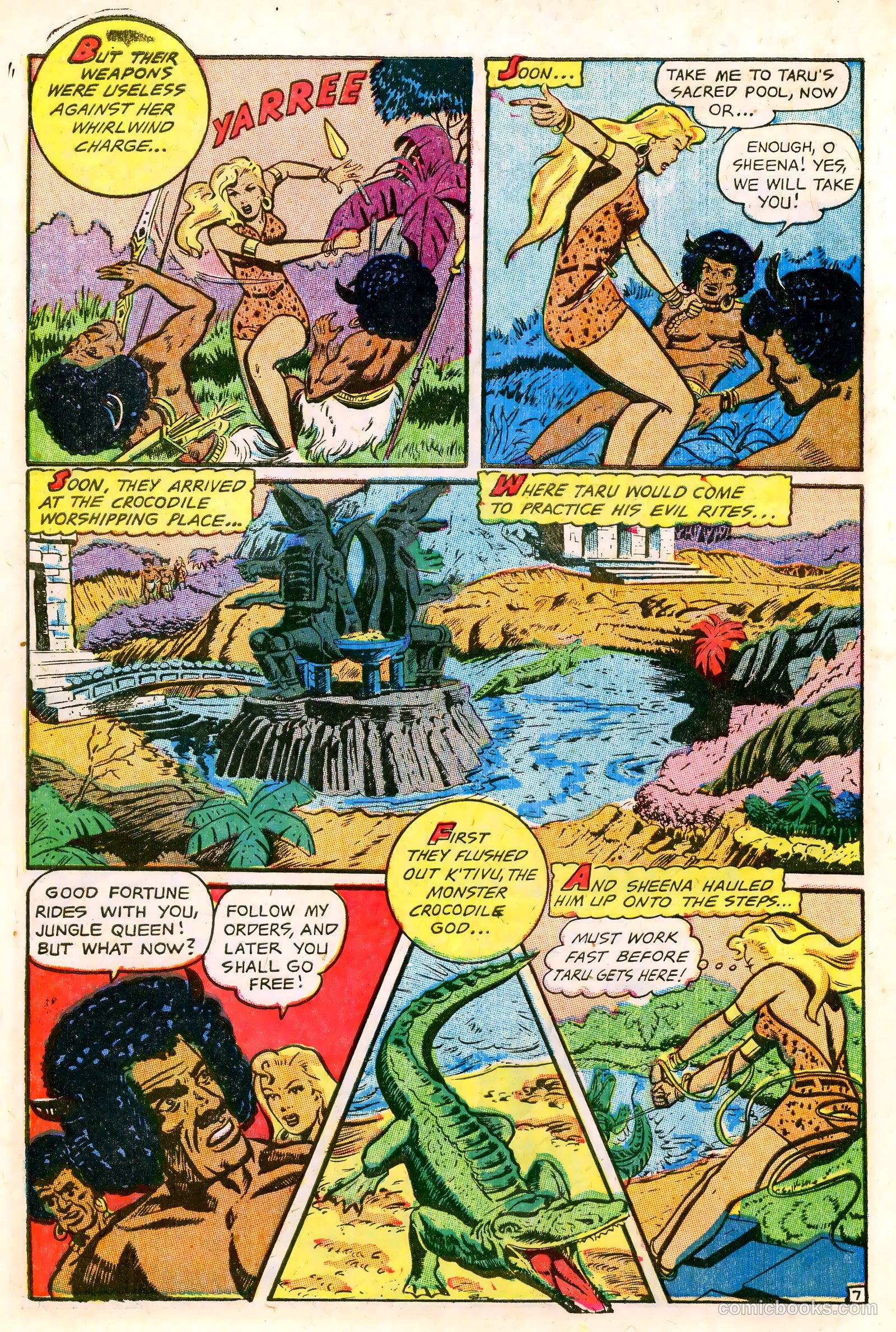 Sheena, Queen of the Jungle #17 — page 10 of 36