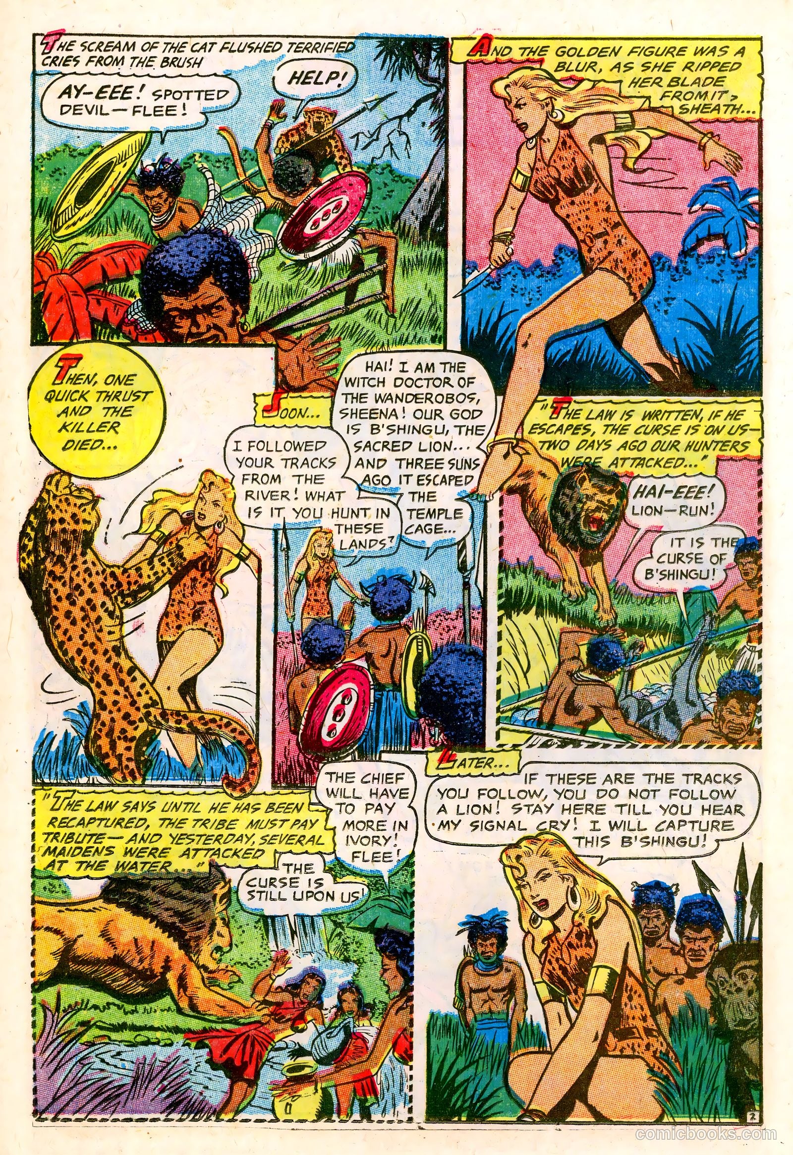 Sheena, Queen of the Jungle #17 — page 14 of 36