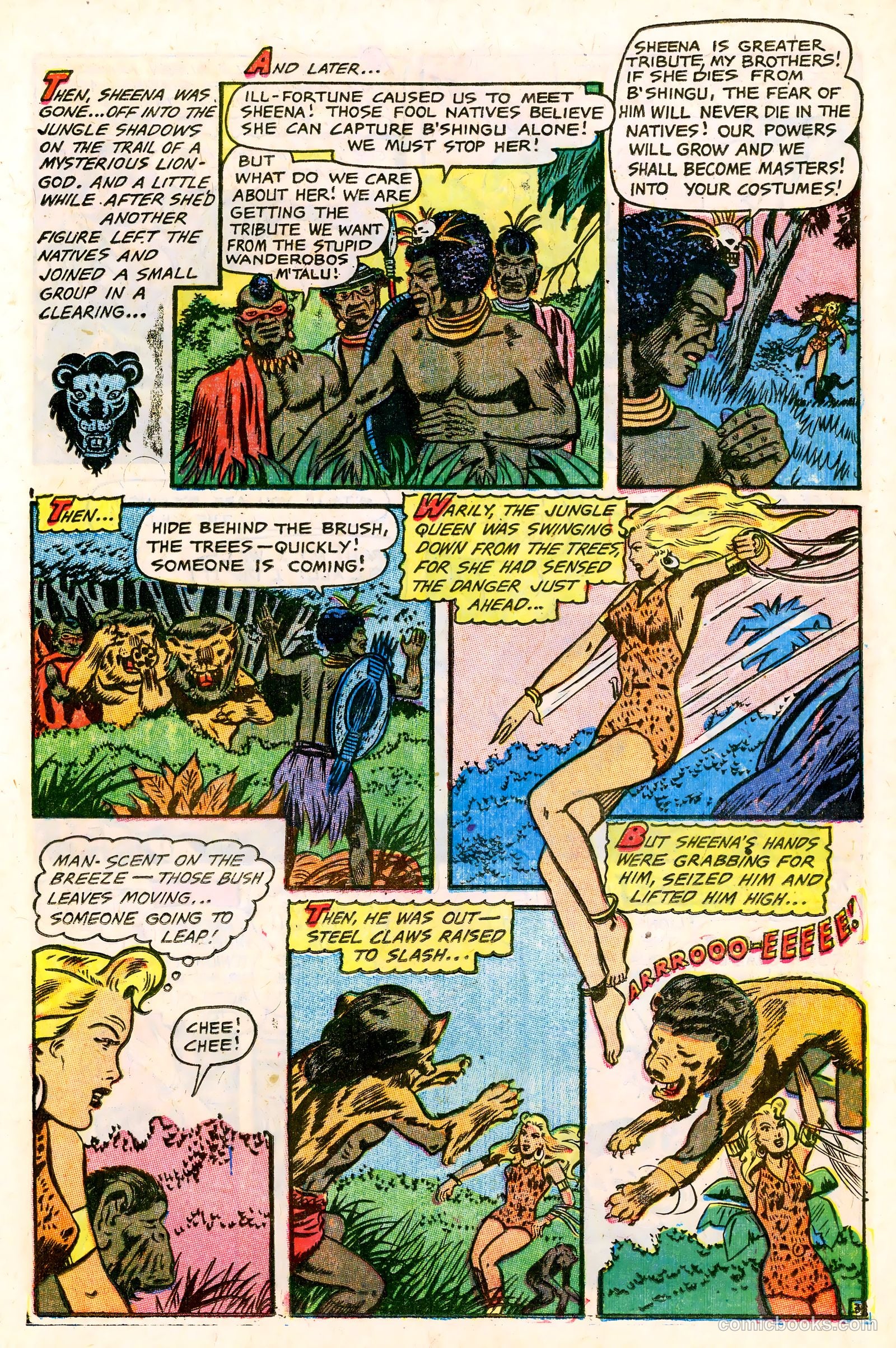 Sheena, Queen of the Jungle #17 — page 15 of 36