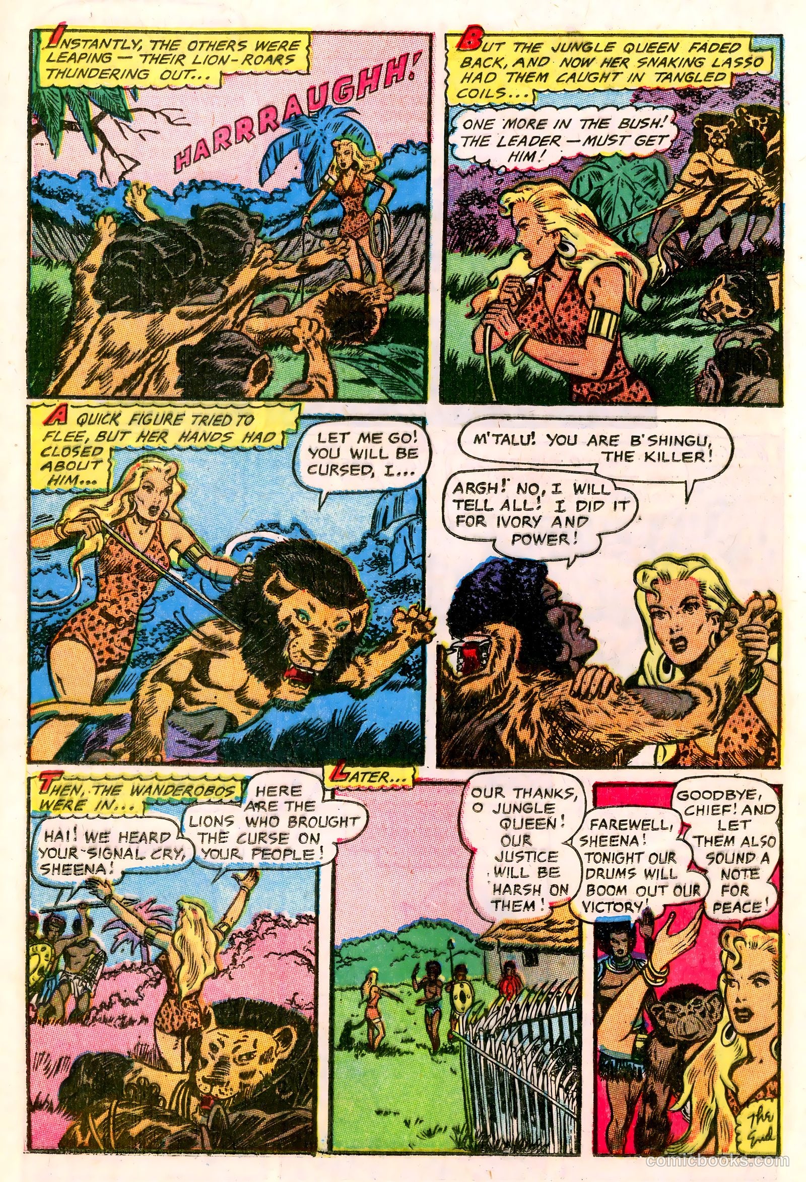 Sheena, Queen of the Jungle #17 — page 16 of 36