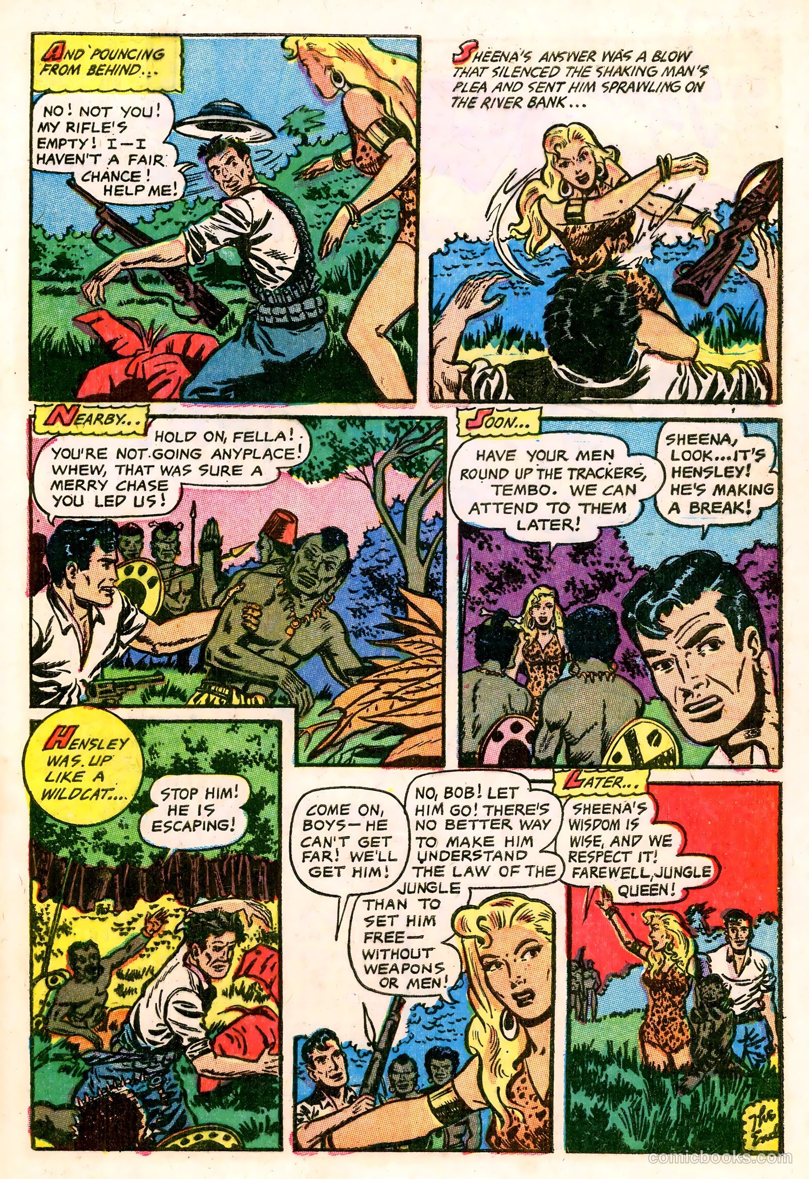 Sheena, Queen of the Jungle #17 — page 33 of 36