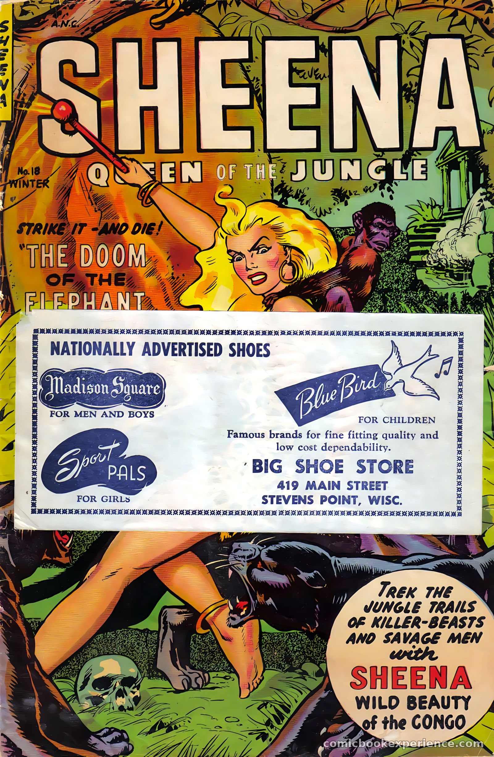 Sheena, Queen of the Jungle #18 — page 1 of 37