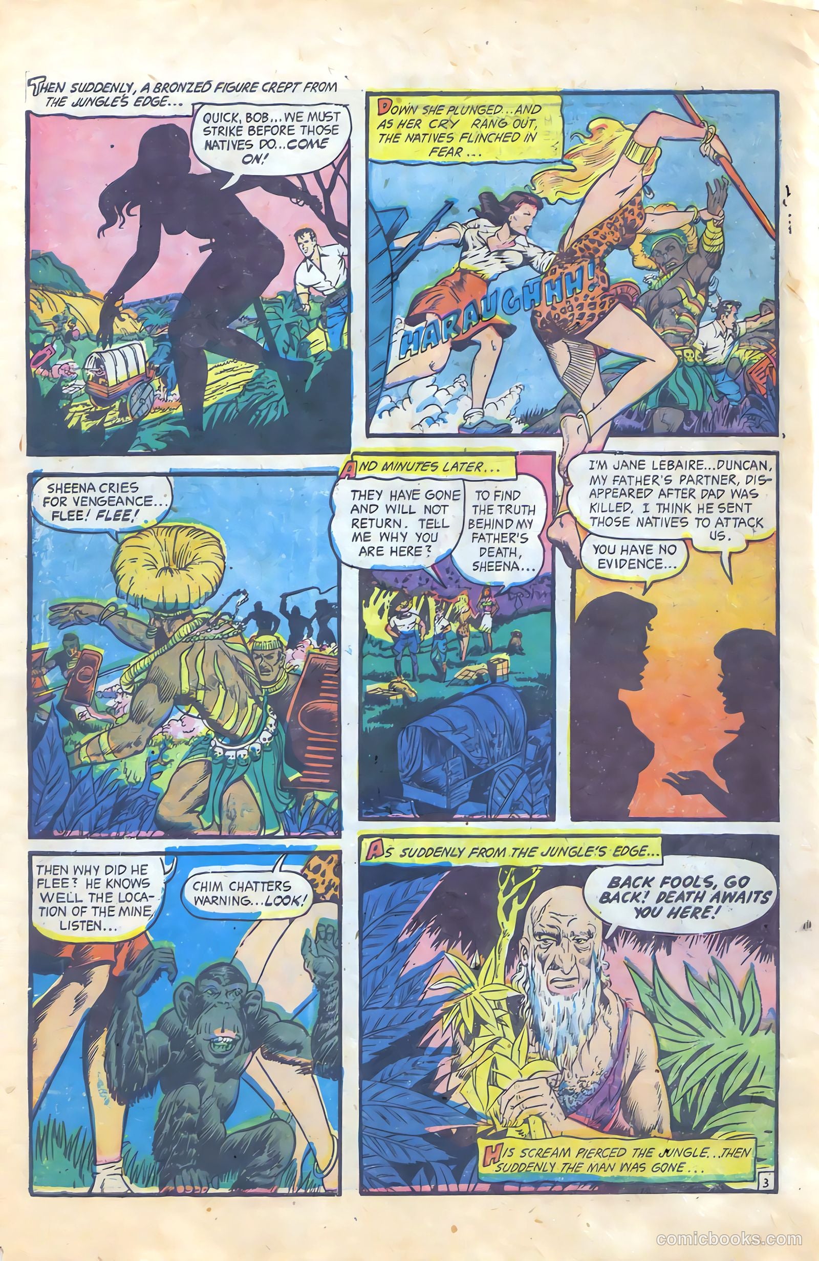 Sheena, Queen of the Jungle #18 — page 7 of 37