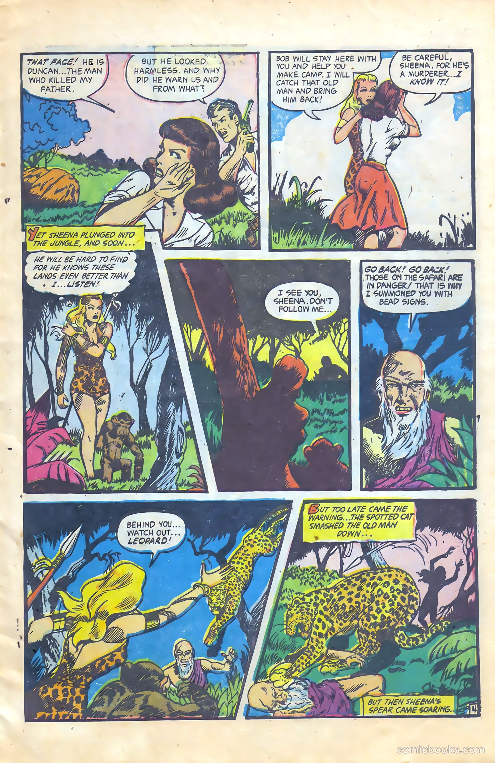 Sheena, Queen of the Jungle #18 — page 8 of 37