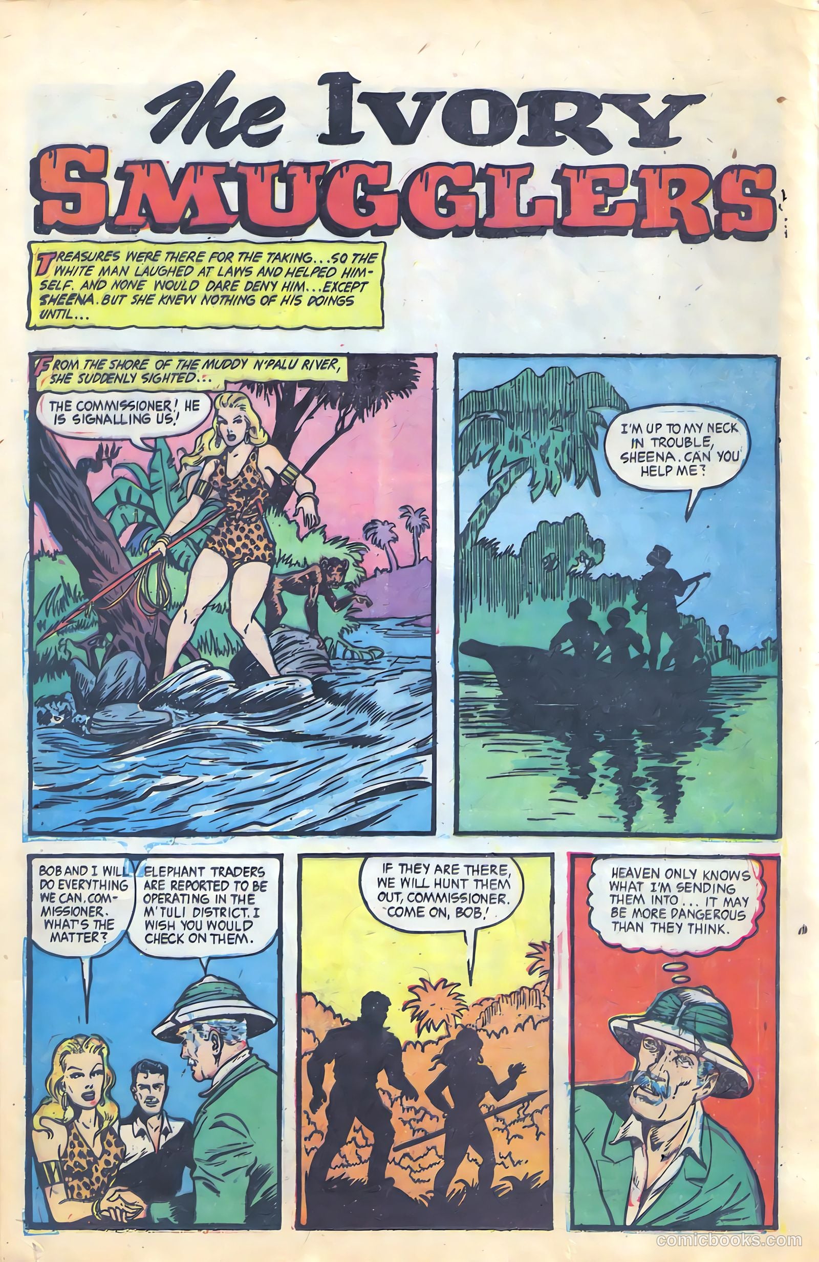 Sheena, Queen of the Jungle #18 — page 13 of 37