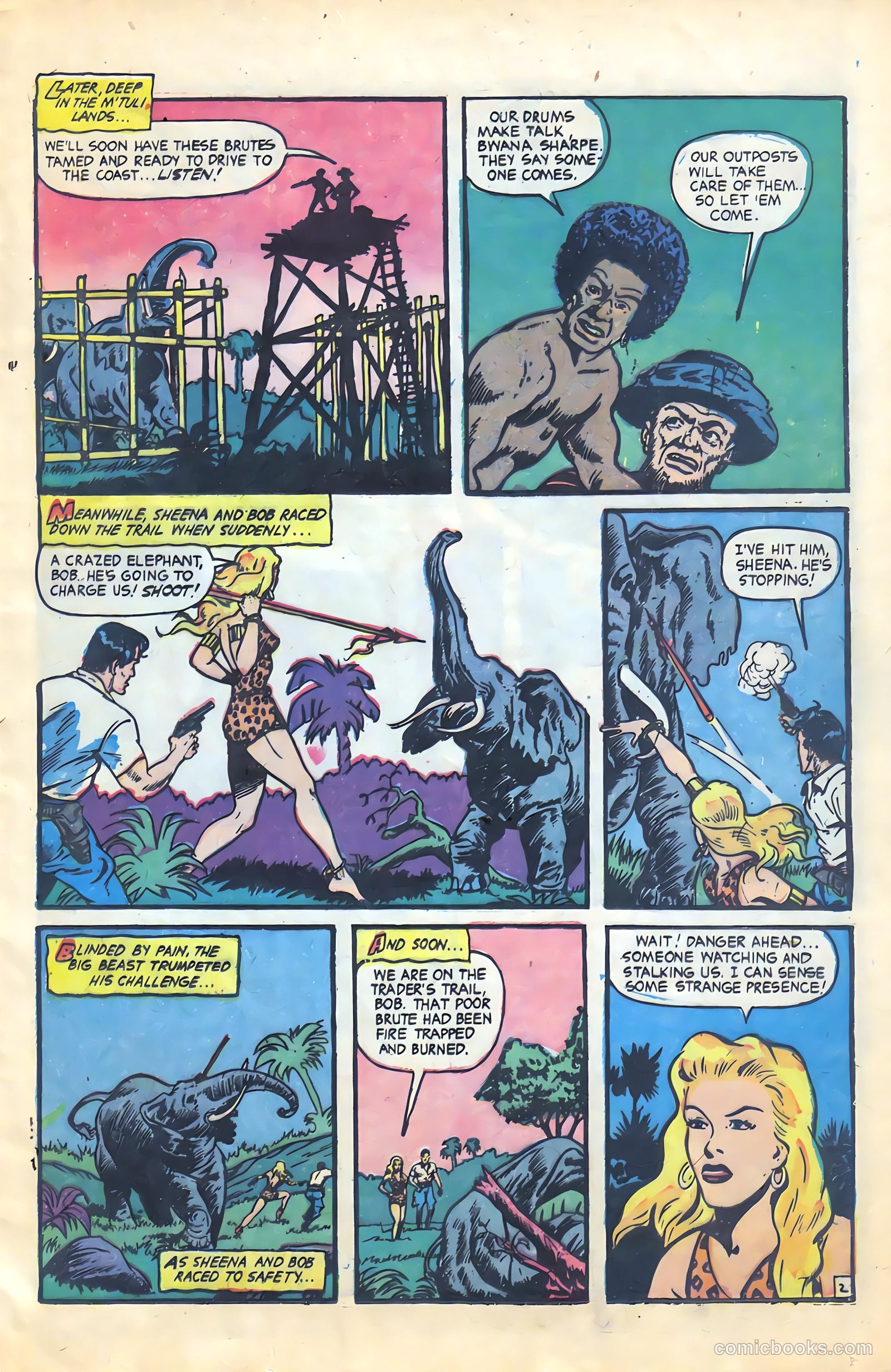 Sheena, Queen of the Jungle #18 — page 14 of 37