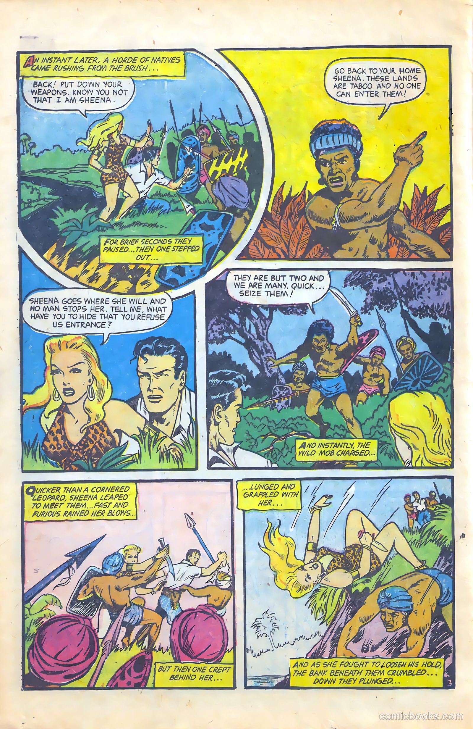 Sheena, Queen of the Jungle #18 — page 15 of 37