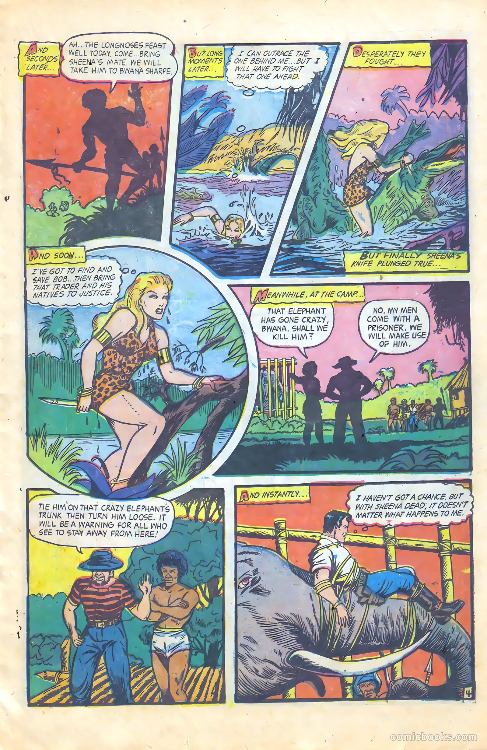 Sheena, Queen of the Jungle #18 — page 16 of 37