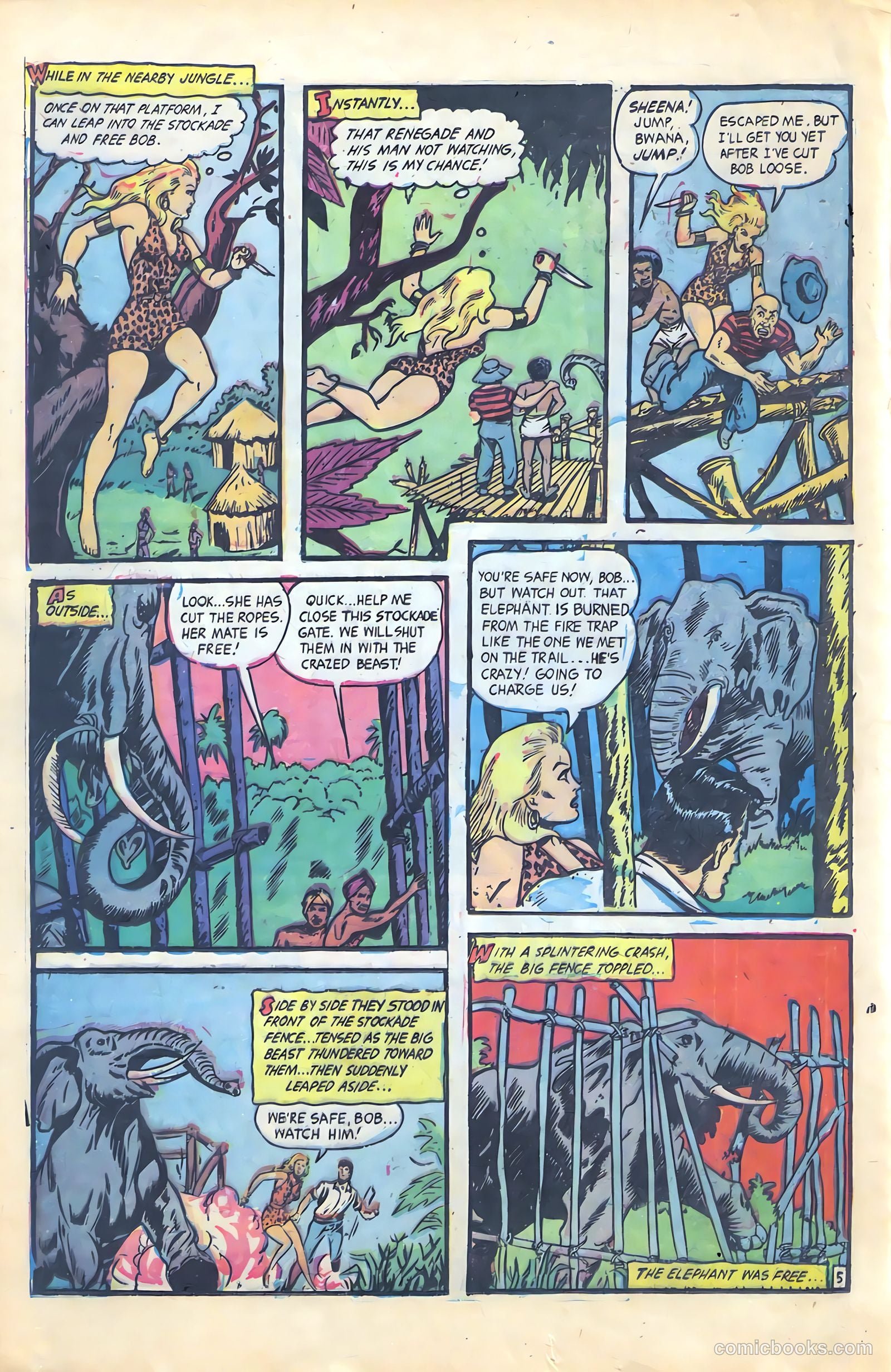 Sheena, Queen of the Jungle #18 — page 17 of 37