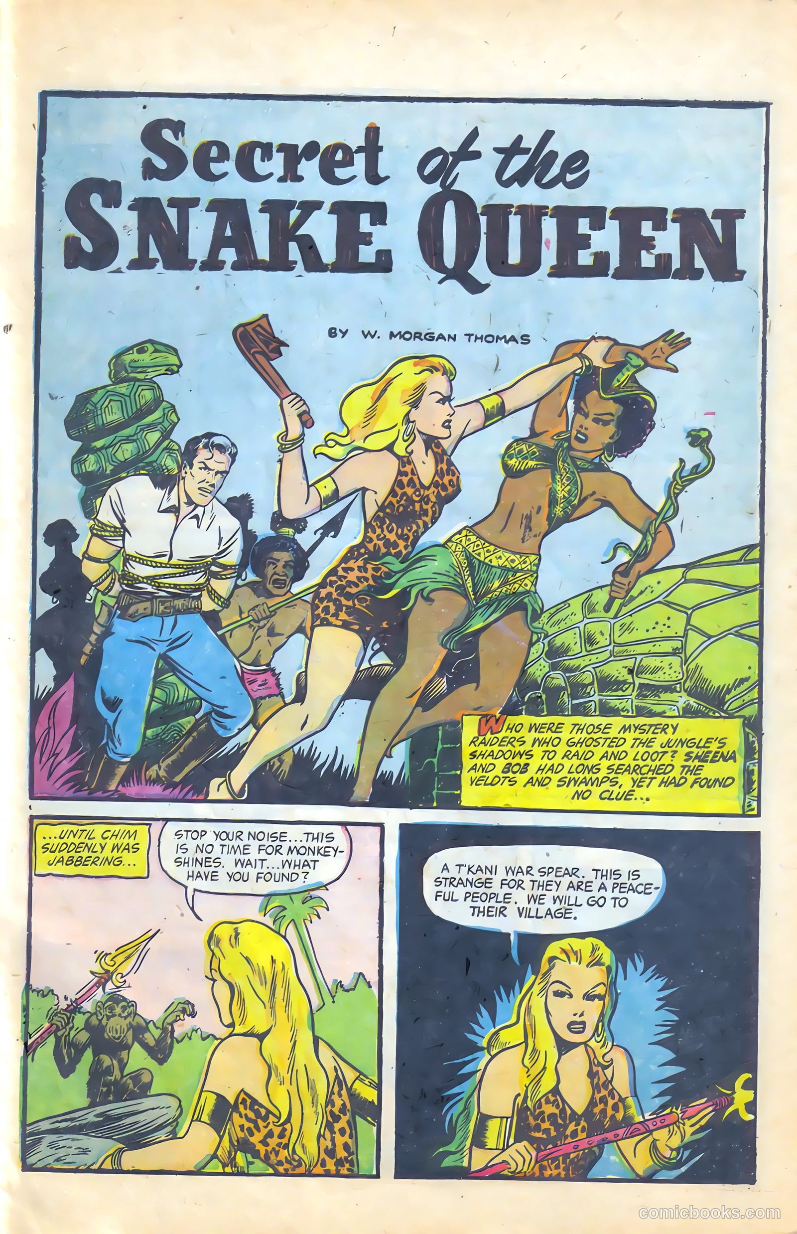 Sheena, Queen of the Jungle #18 — page 28 of 37