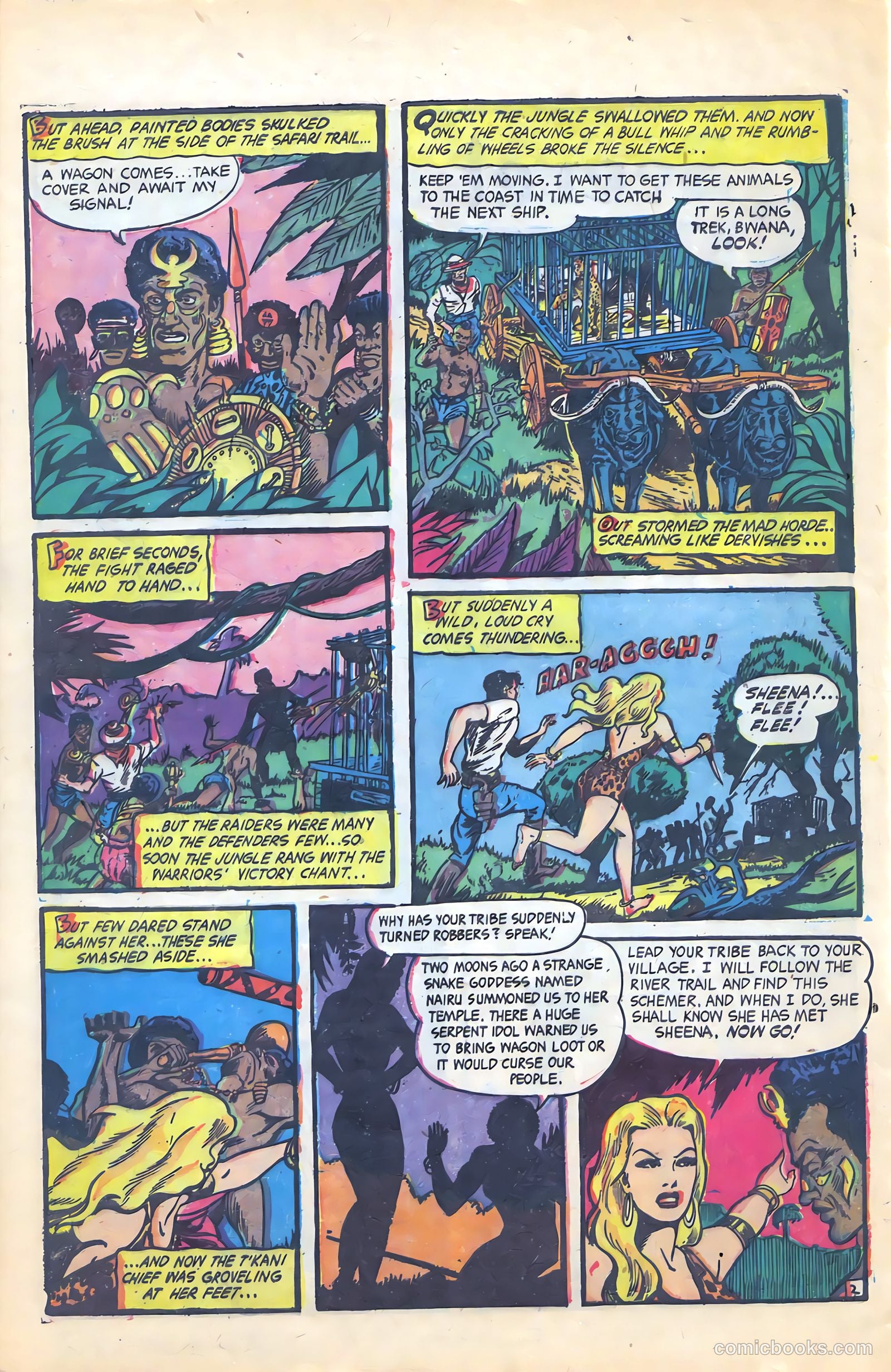 Sheena, Queen of the Jungle #18 — page 29 of 37