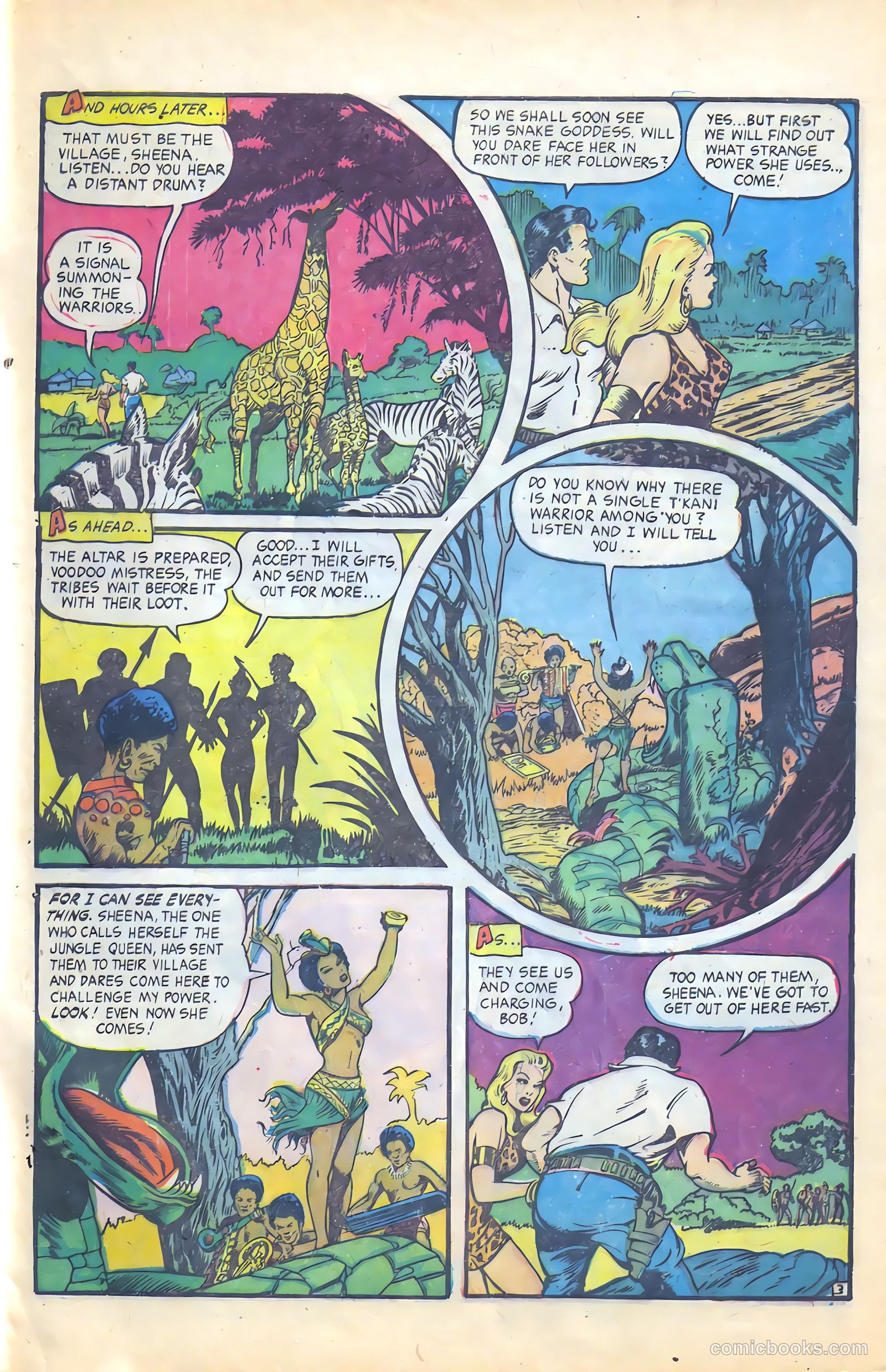 Sheena, Queen of the Jungle #18 — page 30 of 37