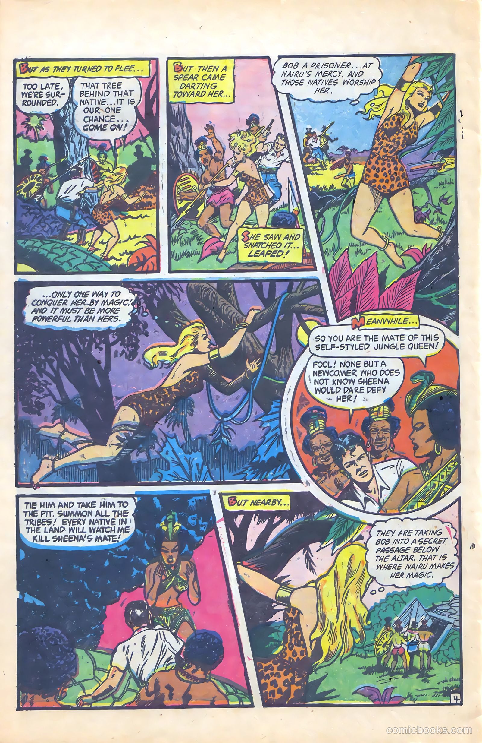 Sheena, Queen of the Jungle #18 — page 31 of 37