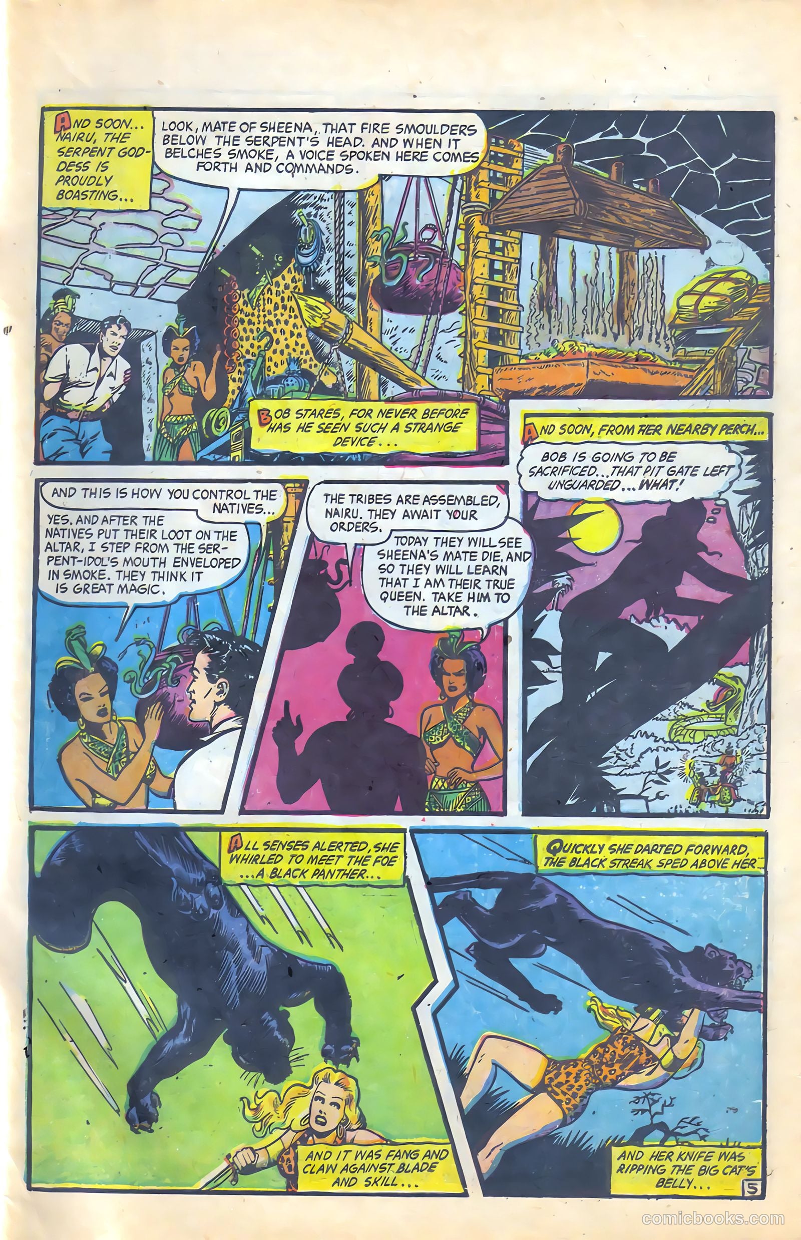 Sheena, Queen of the Jungle #18 — page 32 of 37