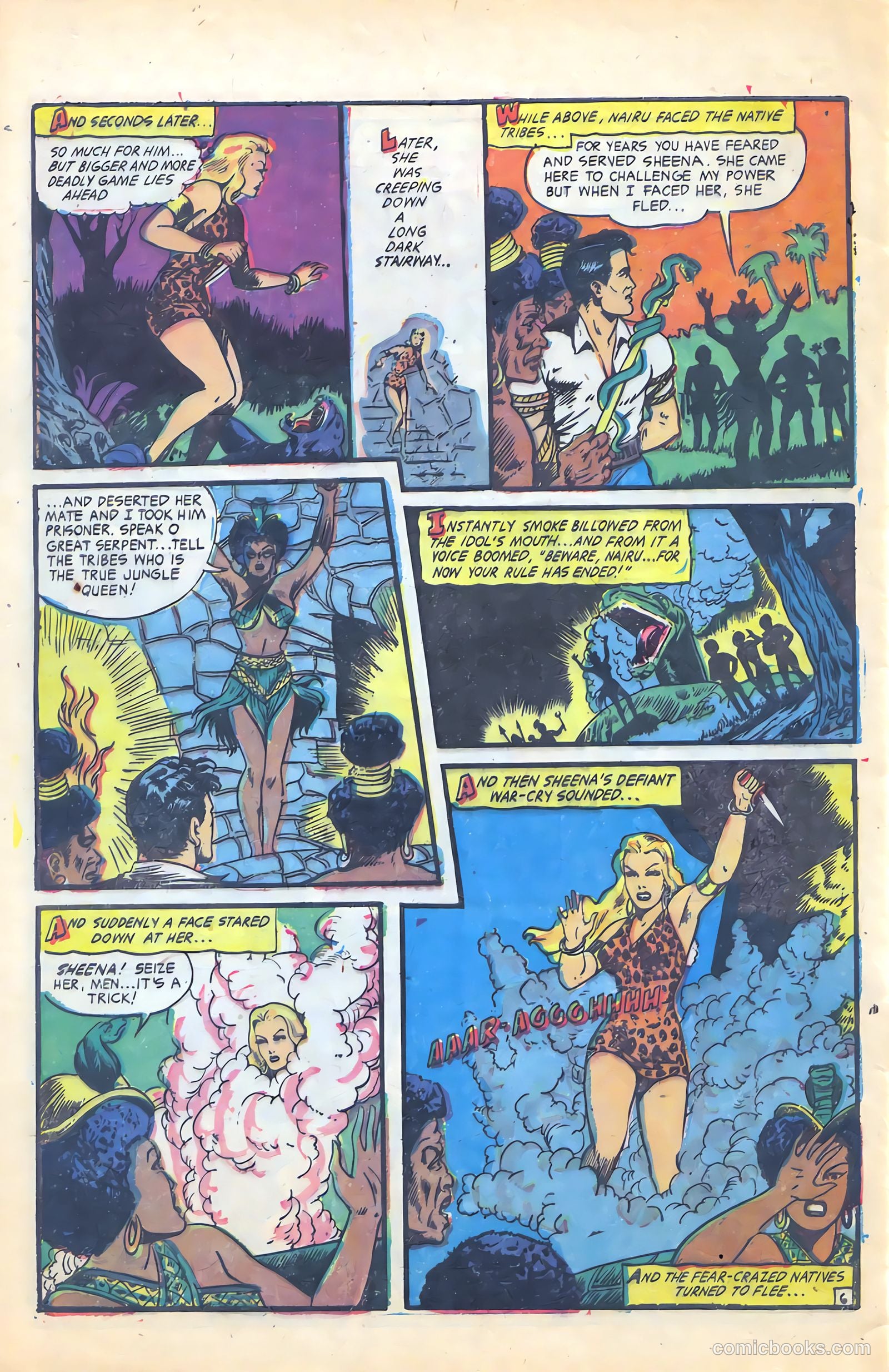 Sheena, Queen of the Jungle #18 — page 33 of 37