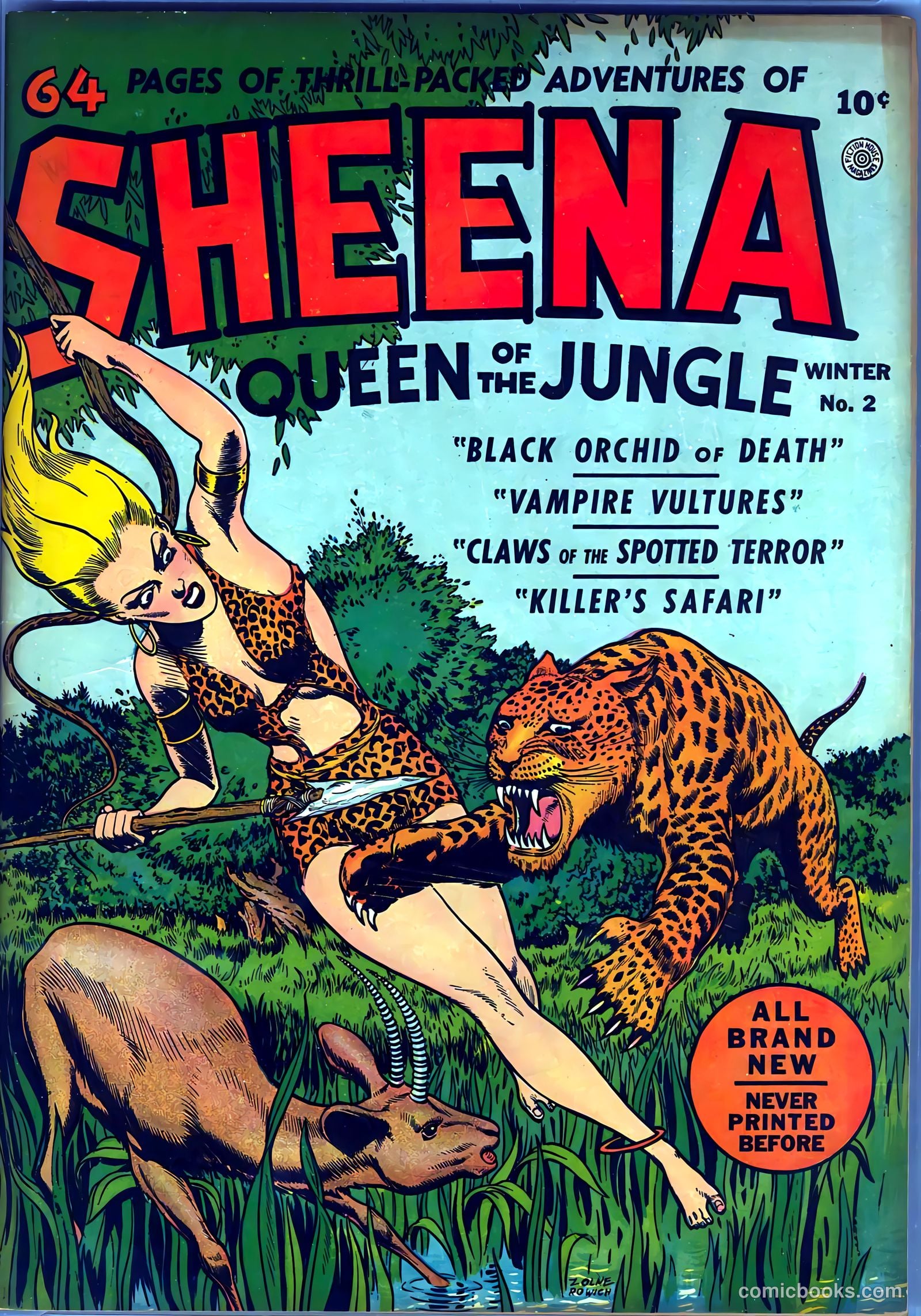 Sheena, Queen of the Jungle #2 — page 1 of 68