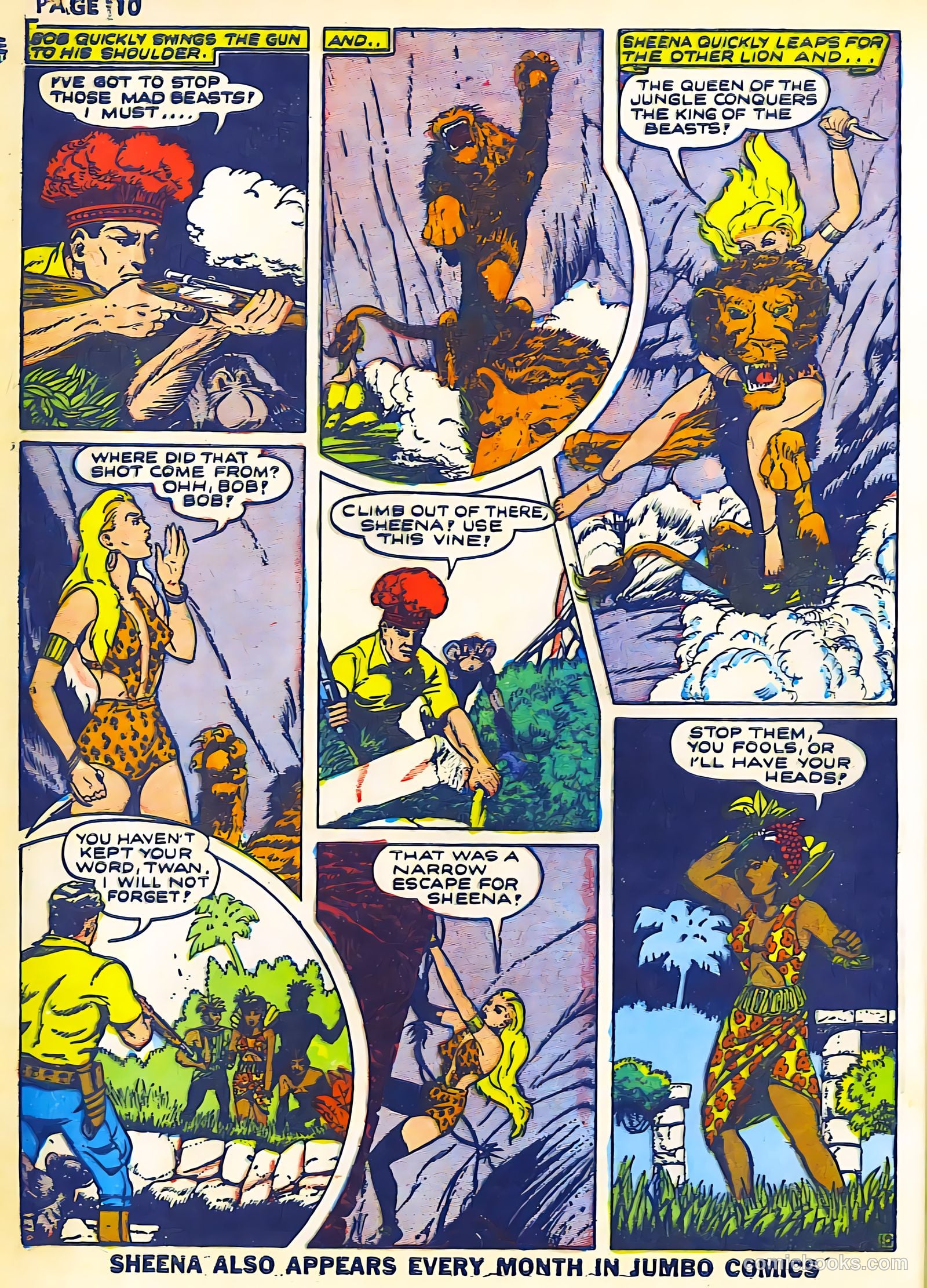 Sheena, Queen of the Jungle #2 — page 12 of 68