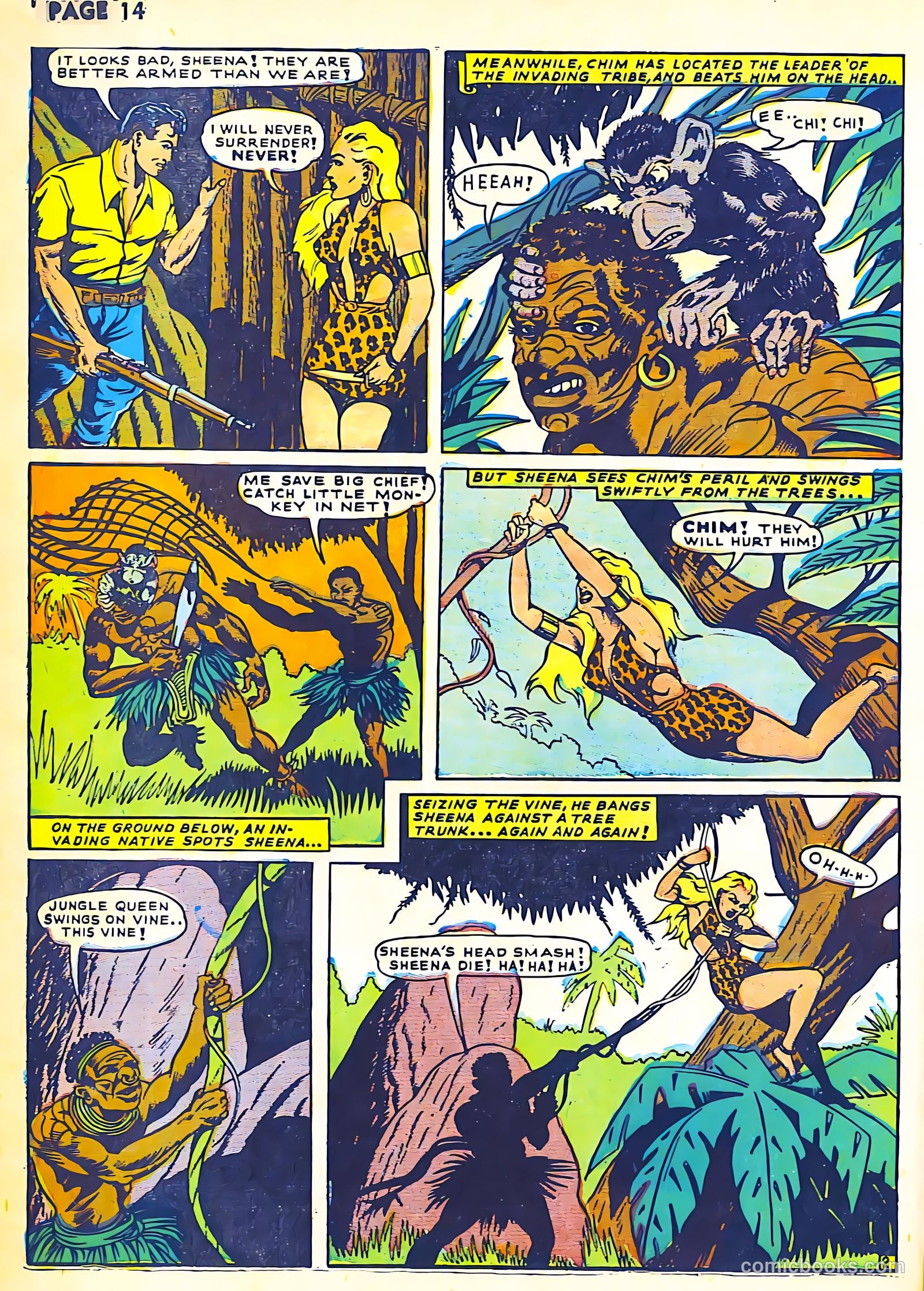 Sheena, Queen of the Jungle #2 — page 16 of 68