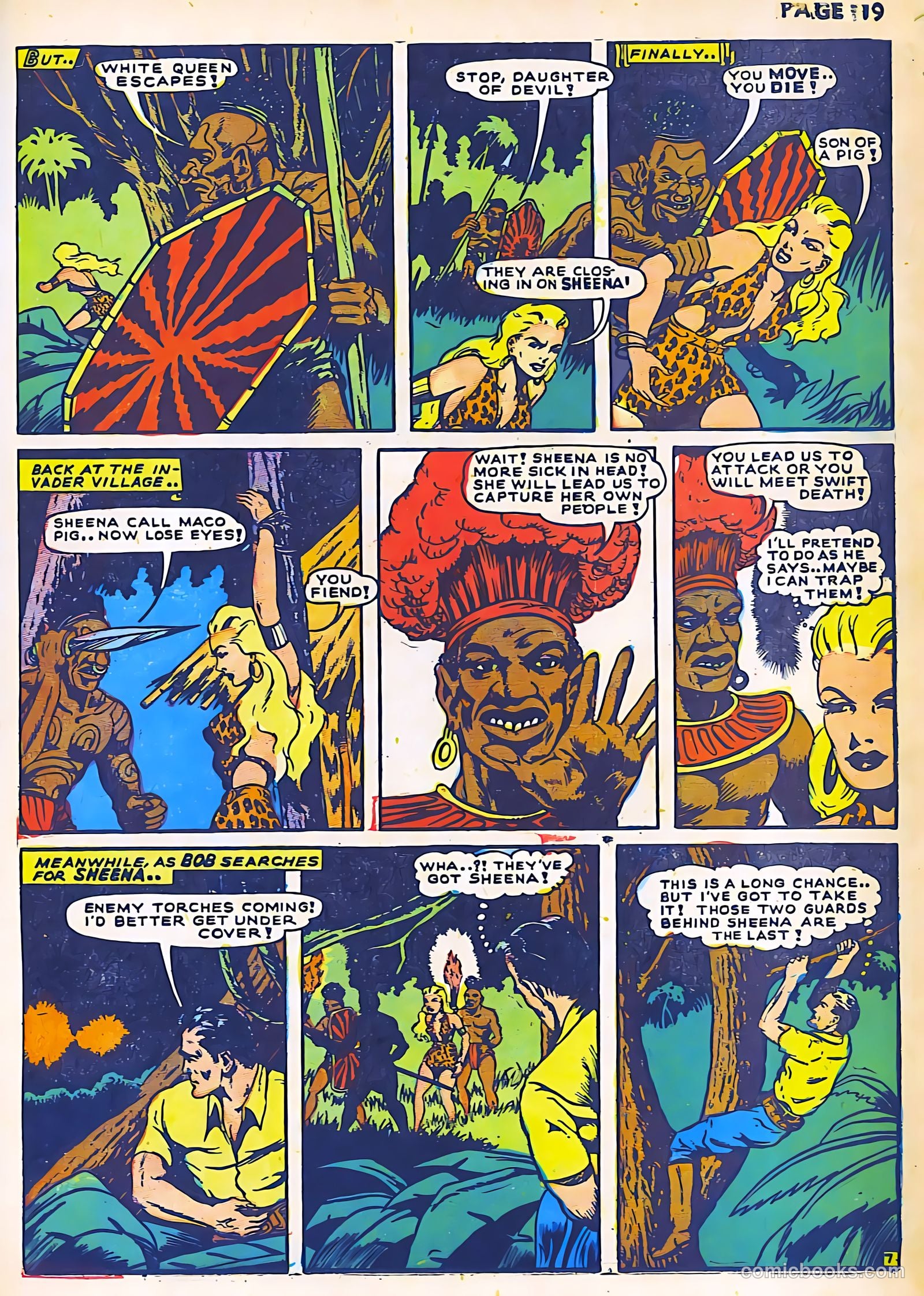 Sheena, Queen of the Jungle #2 — page 21 of 68