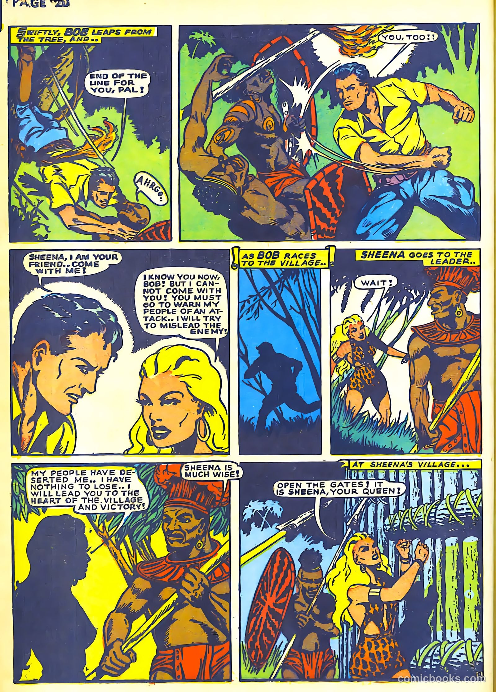 Sheena, Queen of the Jungle #2 — page 22 of 68