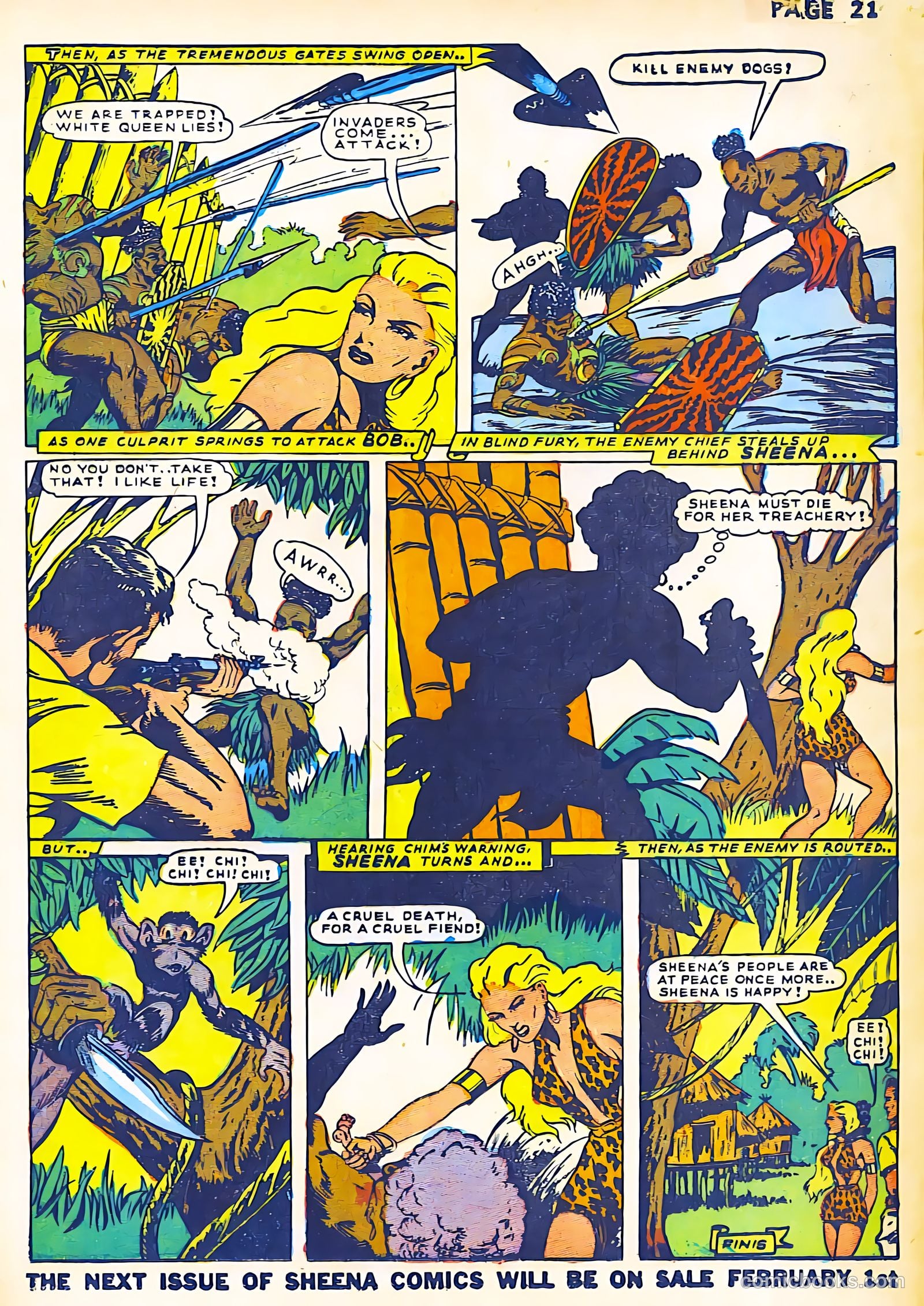 Sheena, Queen of the Jungle #2 — page 23 of 68