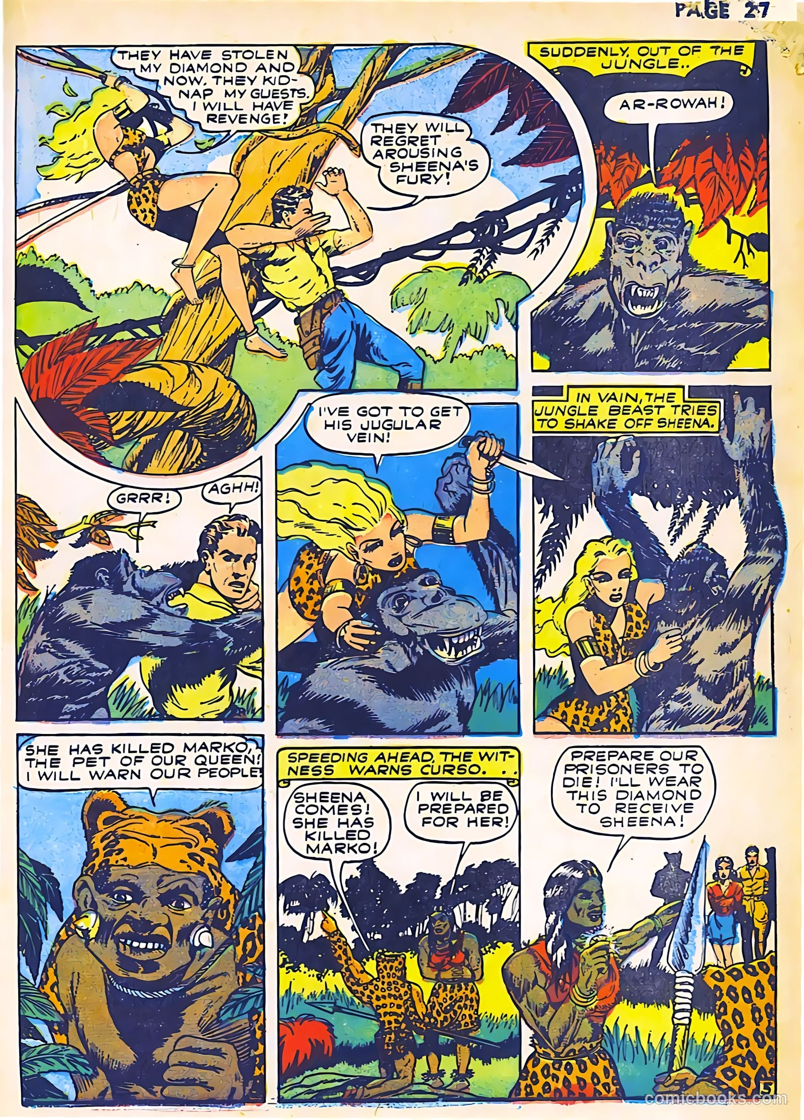 Sheena, Queen of the Jungle #2 — page 29 of 68