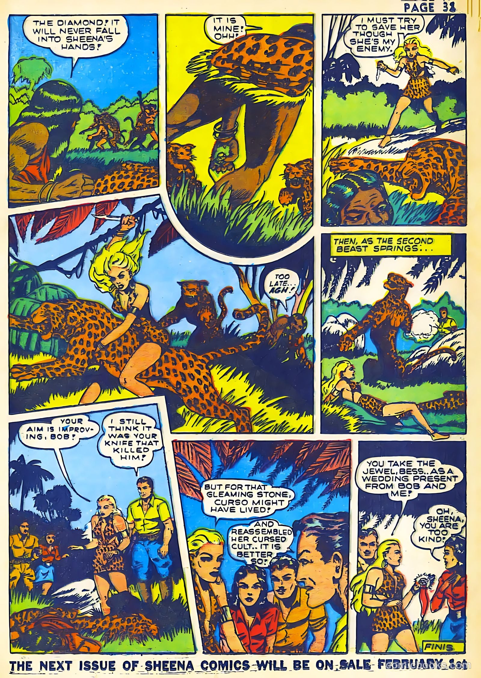 Sheena, Queen of the Jungle #2 — page 33 of 68
