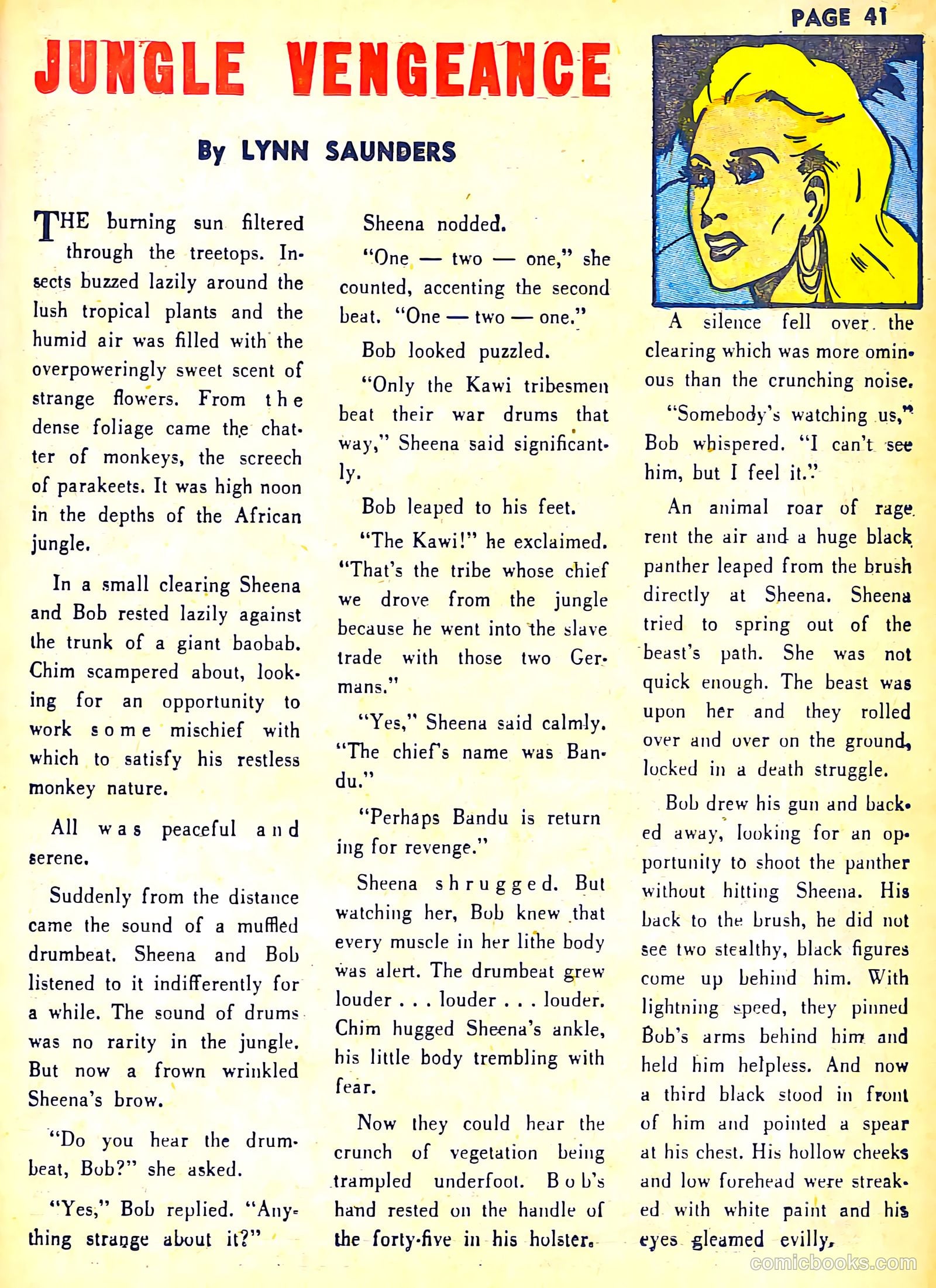Sheena, Queen of the Jungle #2 — page 43 of 68