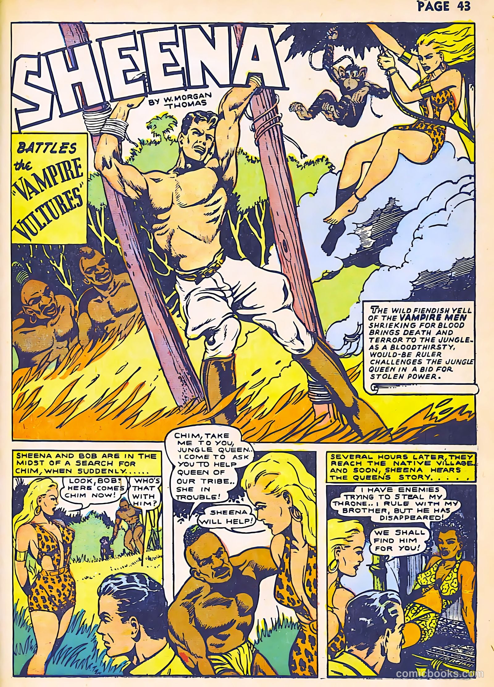 Sheena, Queen of the Jungle #2 — page 45 of 68