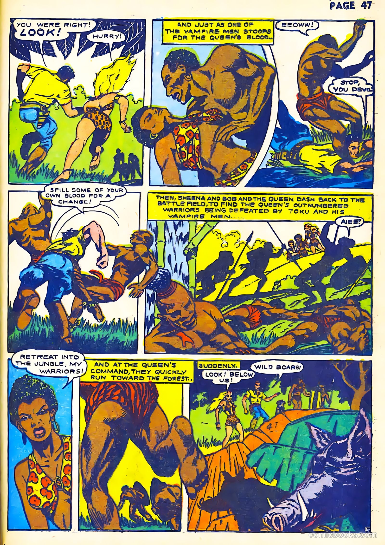 Sheena, Queen of the Jungle #2 — page 49 of 68