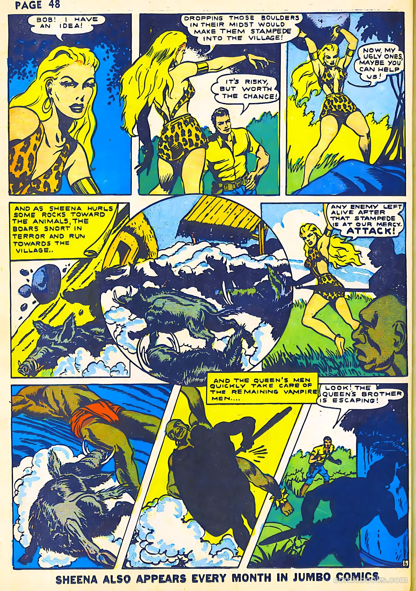Sheena, Queen of the Jungle #2 — page 50 of 68