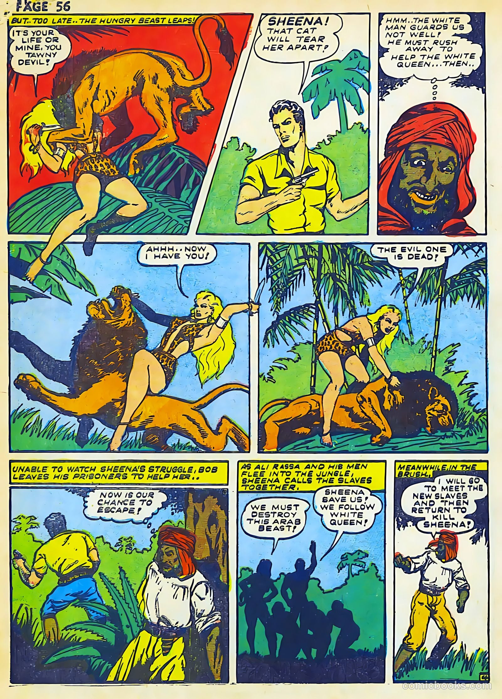 Sheena, Queen of the Jungle #2 — page 58 of 68