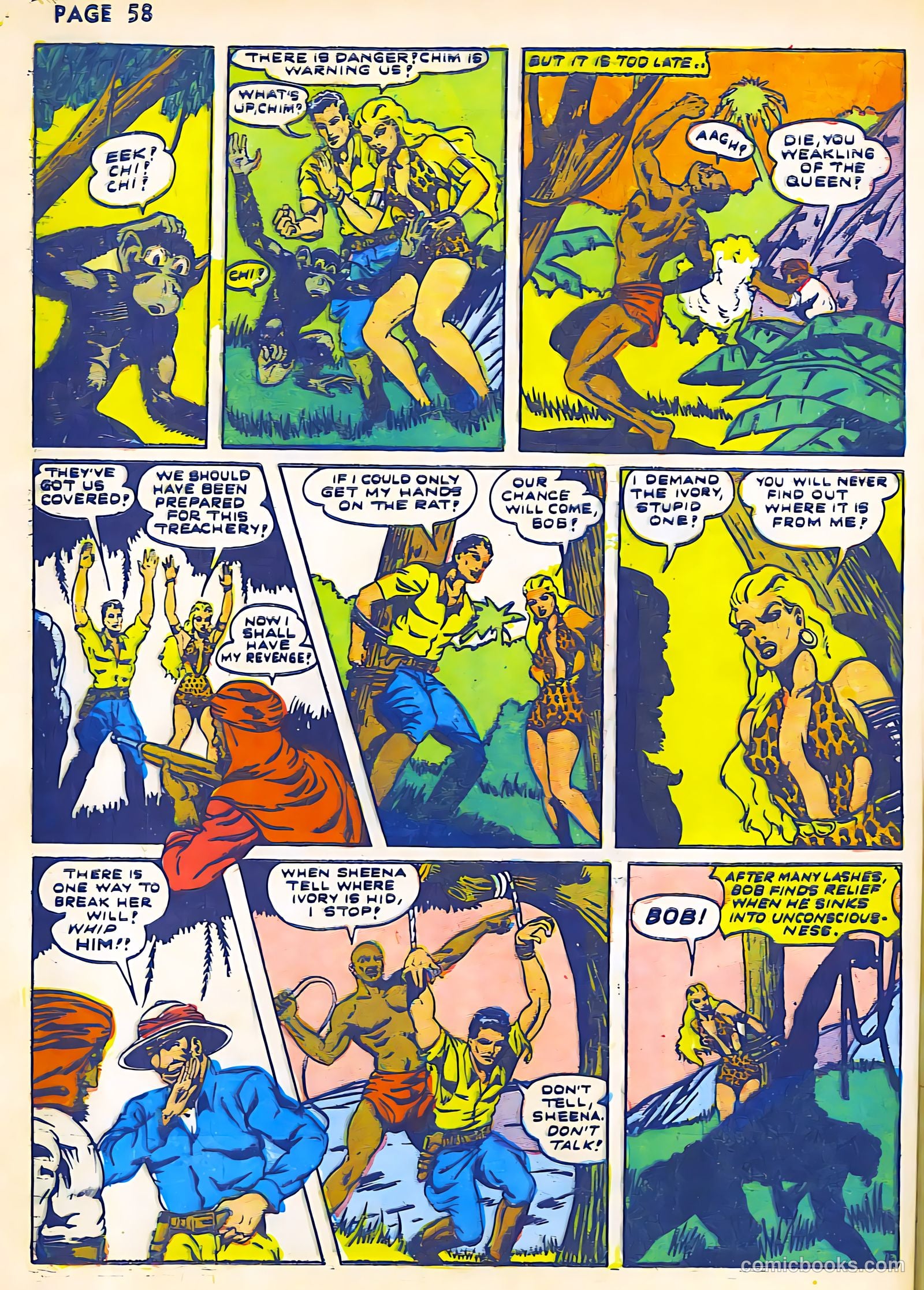 Sheena, Queen of the Jungle #2 — page 60 of 68