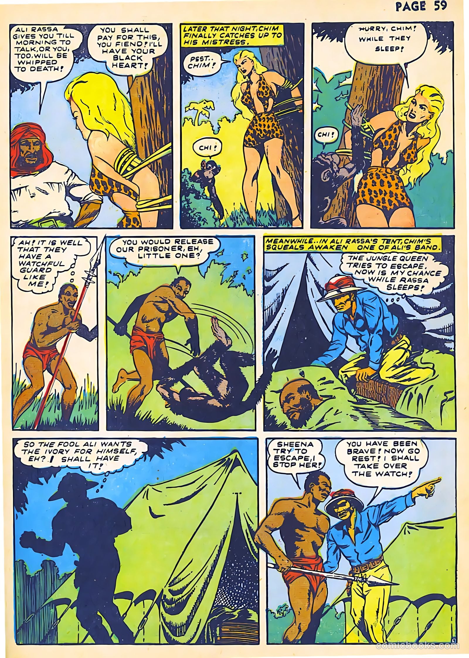 Sheena, Queen of the Jungle #2 — page 61 of 68