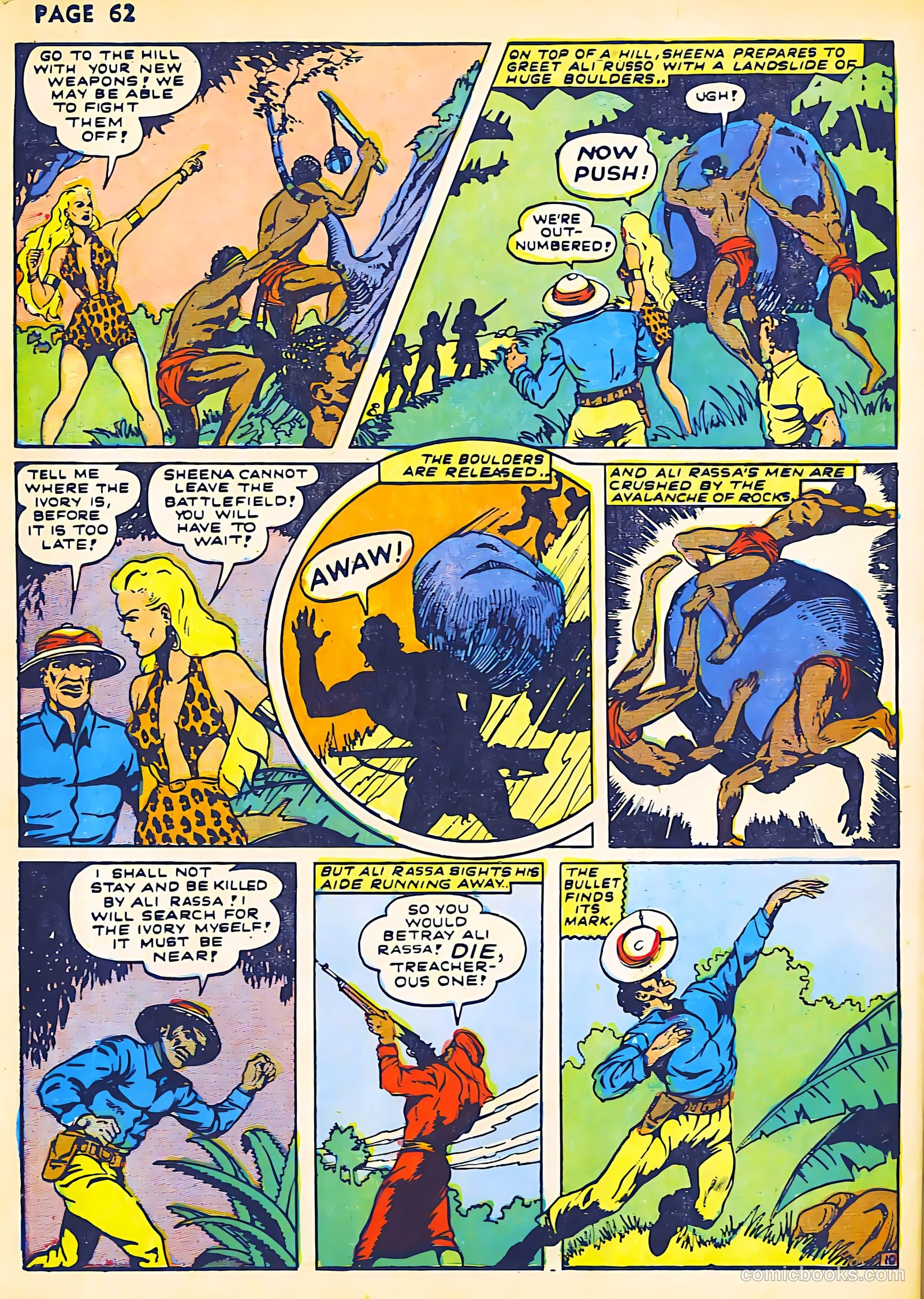 Sheena, Queen of the Jungle #2 — page 64 of 68