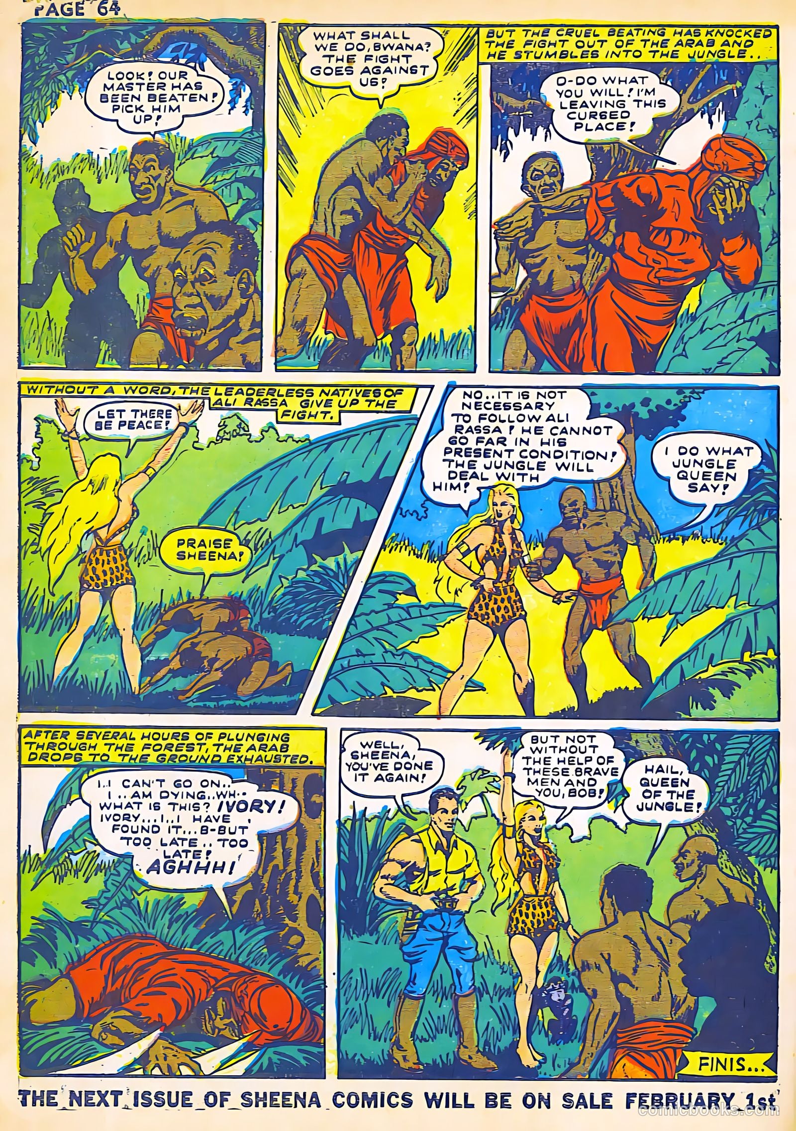 Sheena, Queen of the Jungle #2 — page 66 of 68