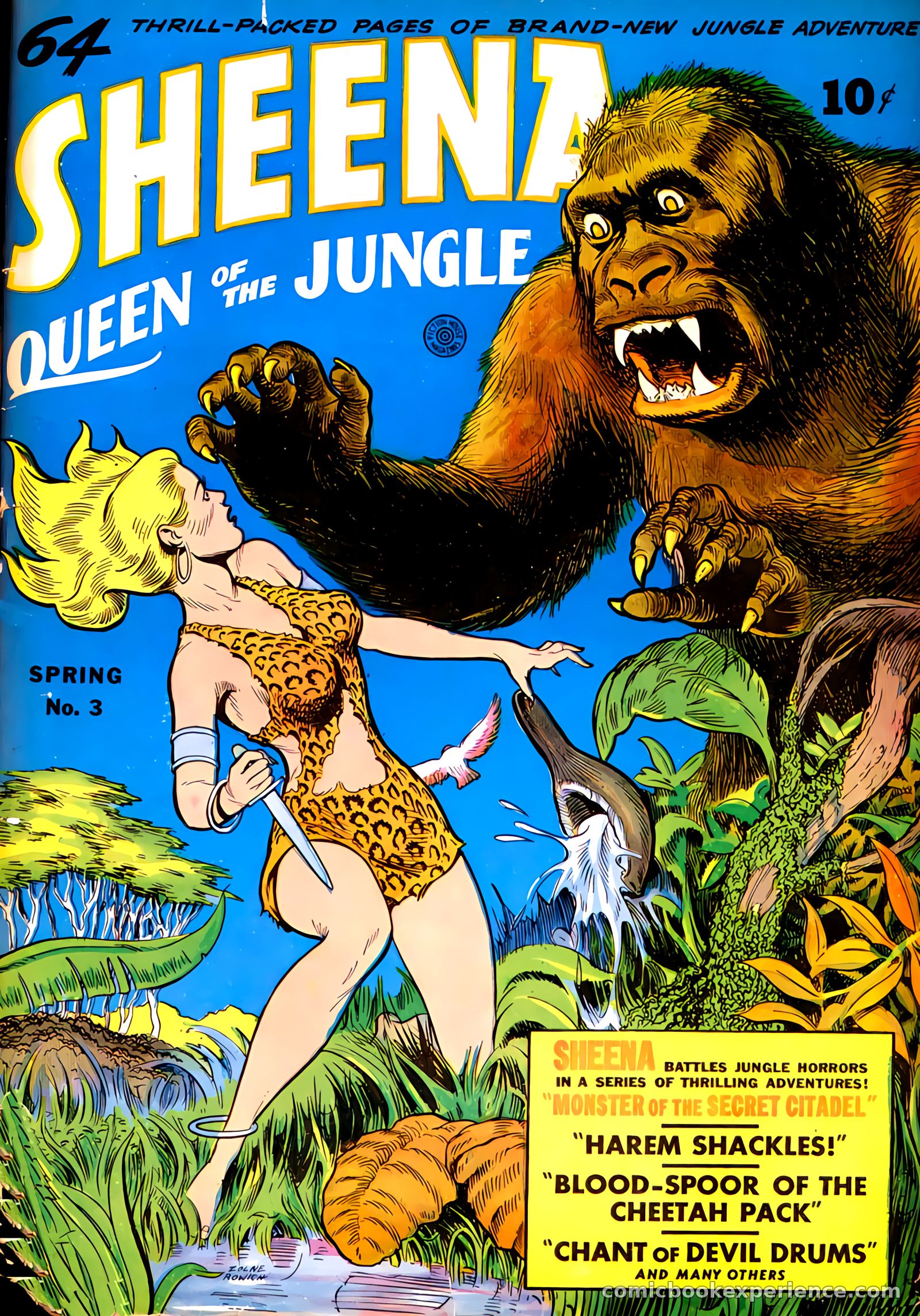 Sheena, Queen of the Jungle #3 — page 1 of 70