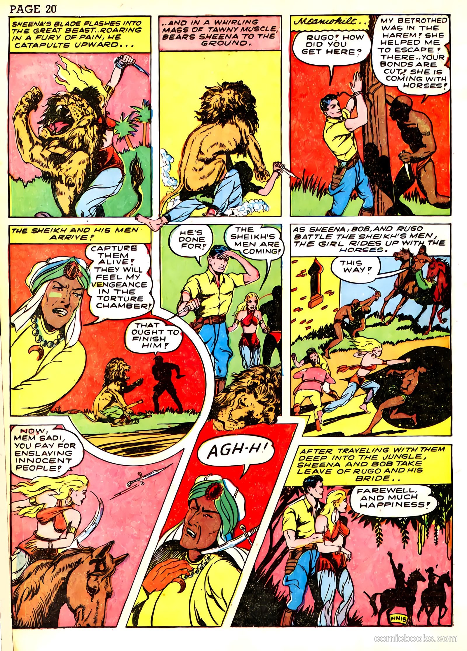 Sheena, Queen of the Jungle #3 — page 23 of 70