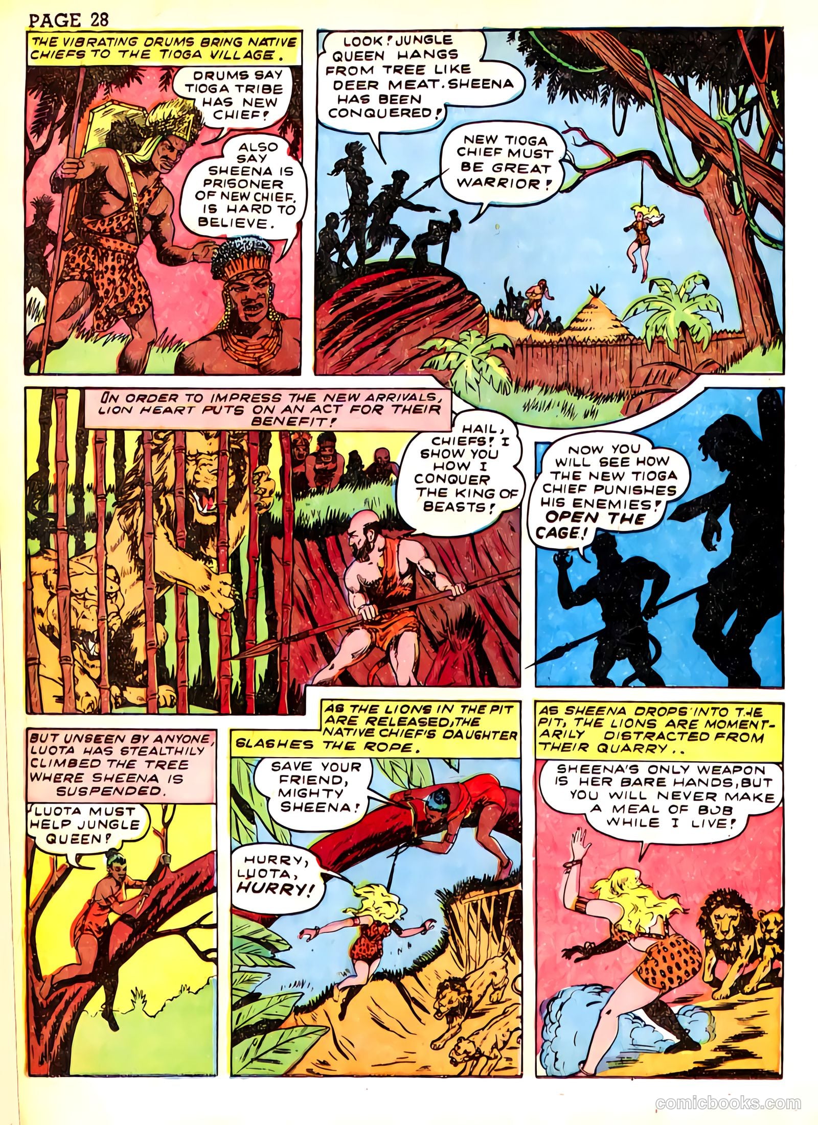 Sheena, Queen of the Jungle #3 — page 31 of 70