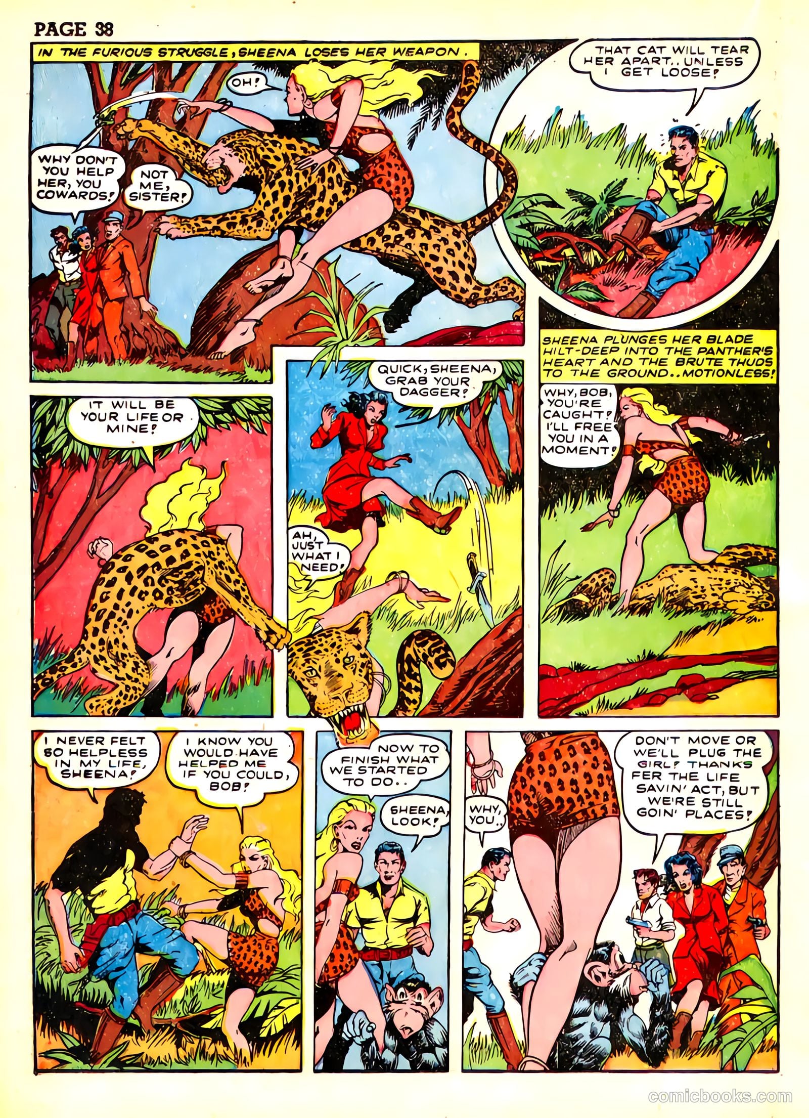 Sheena, Queen of the Jungle #3 — page 41 of 70